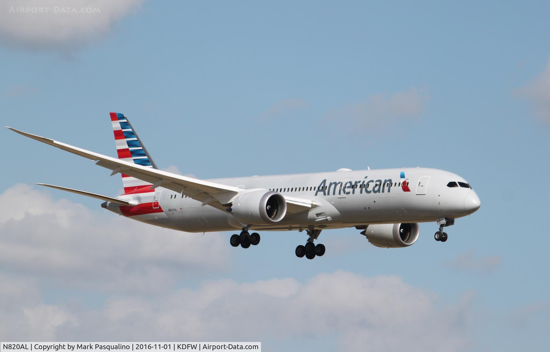 N820AL, 2016 Boeing 787-9 Dreamliner C/N 40639, Boeing 787-9