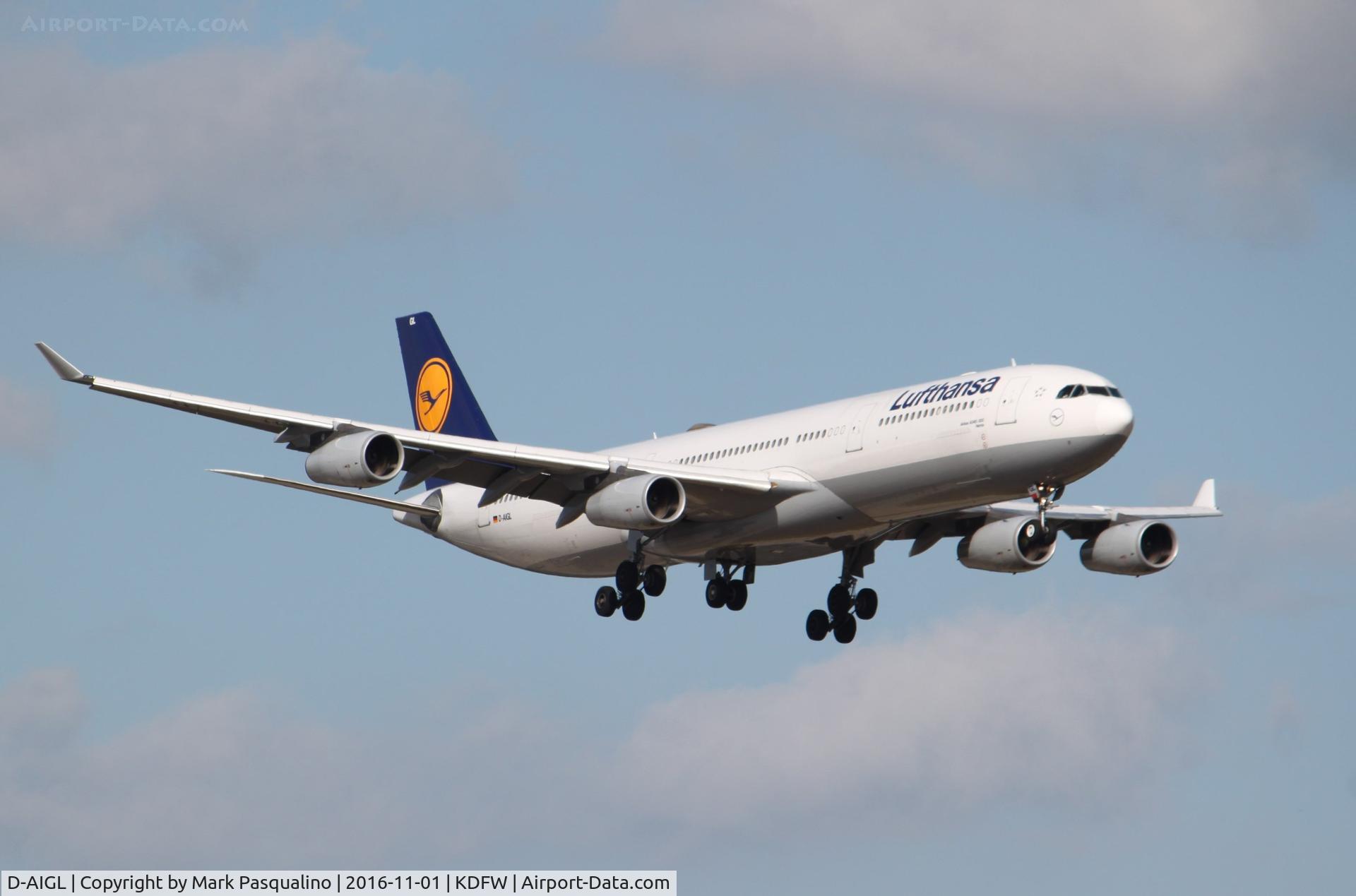 D-AIGL, 1996 Airbus A340-313 C/N 135, Airbus A340-300