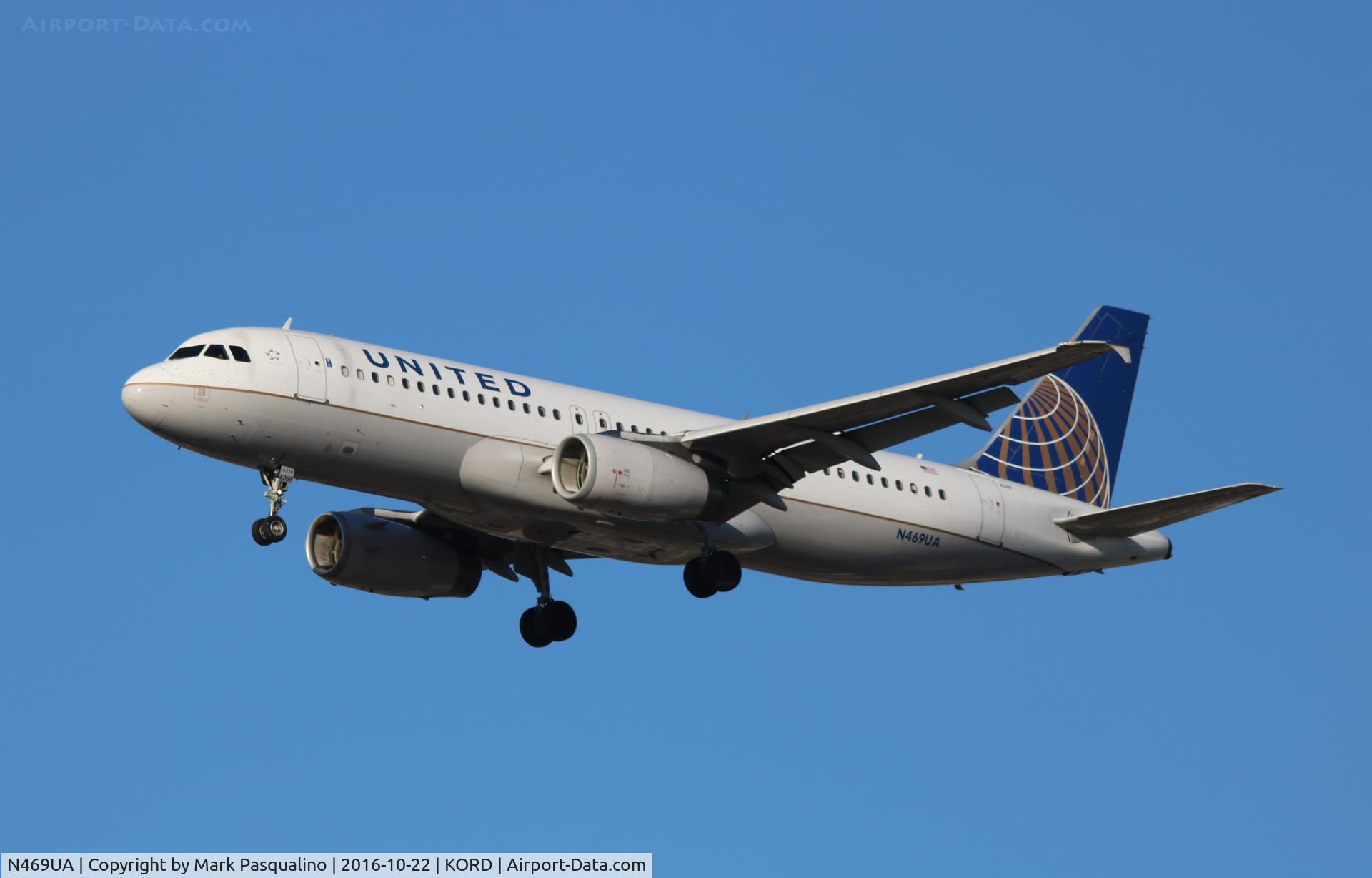 N469UA, 2001 Airbus A320-232 C/N 1409, Airbus A320