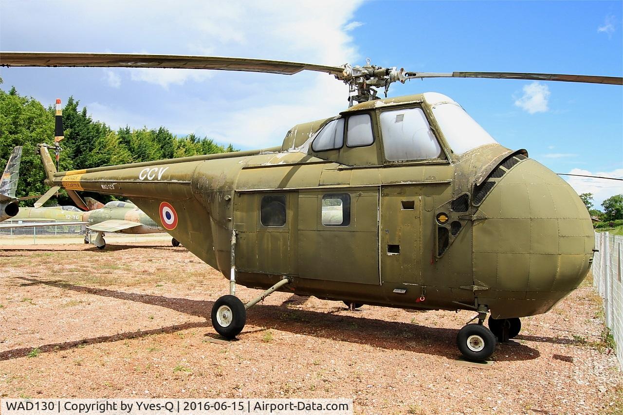 WAD130, Westland S.55 Whirlwind Srs 2 C/N WA138, Westland Whirlwind, Preserved at Savigny-Les Beaune Museum