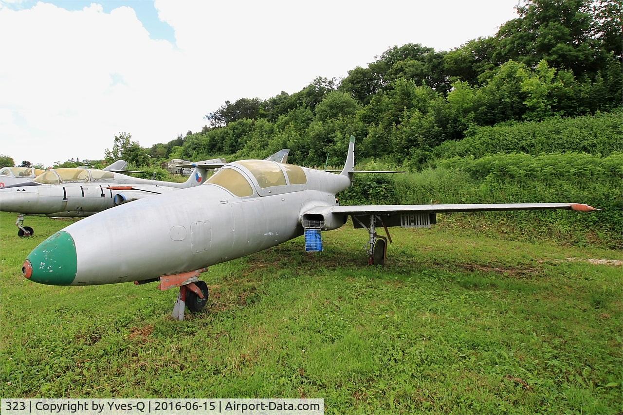 323, PZL-Mielec TS-11 Iskra bis B C/N 1H-0323, PZL TS-11 bis-B Iskra, Preserved at Savigny-Les Beaune Museum