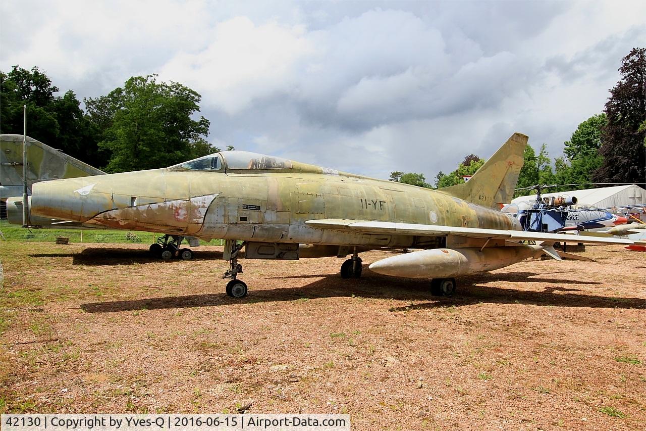 42130, 1954 North American F-100D Super Sabre C/N 223-10, North American F-100D Super Sabre, Preserved at Savigny-Les Beaune Museum