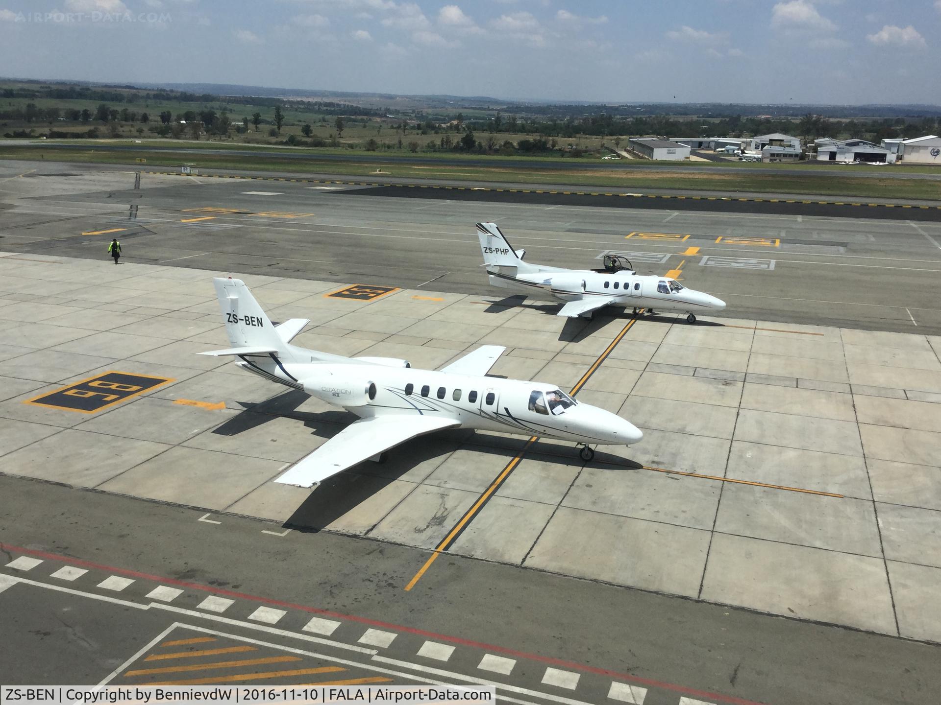 ZS-BEN, 1985 Cessna S550 Citation IIS C/N S550-0041, Citation