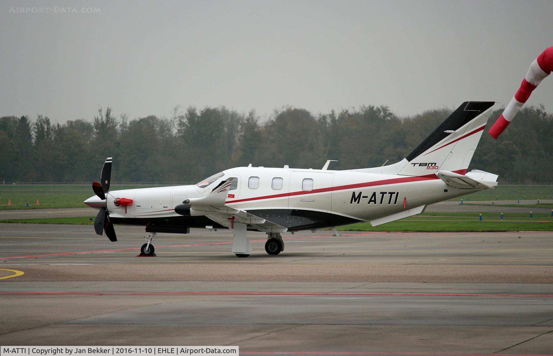 M-ATTI, 2016 Daher TBM-930 C/N 1127, Lelystad Airport. (The former name of Daher was Socata)