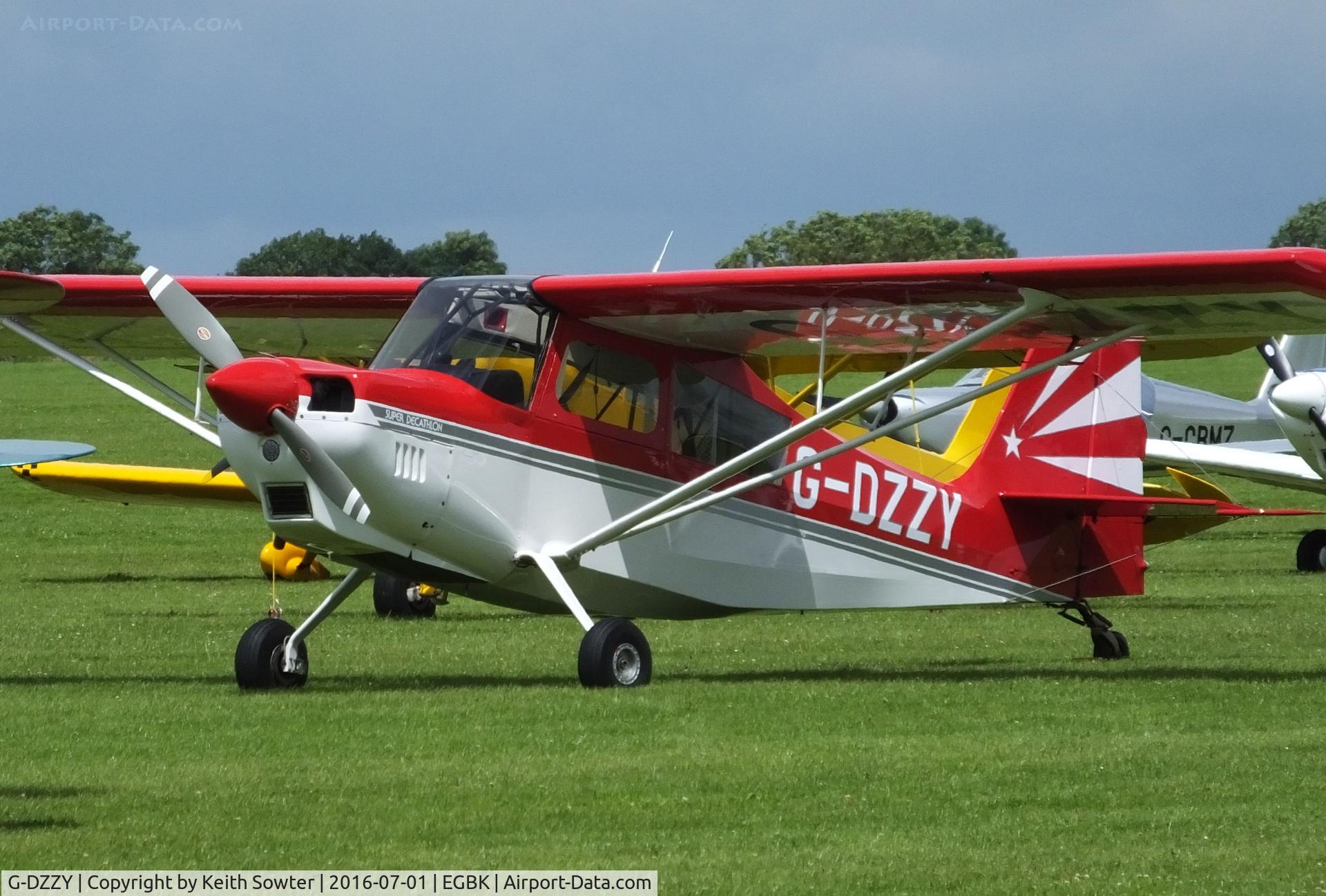 G-DZZY, 2011 American Champion 8KCAB Super Decathlon C/N 1106-2011, visiting aircraft
