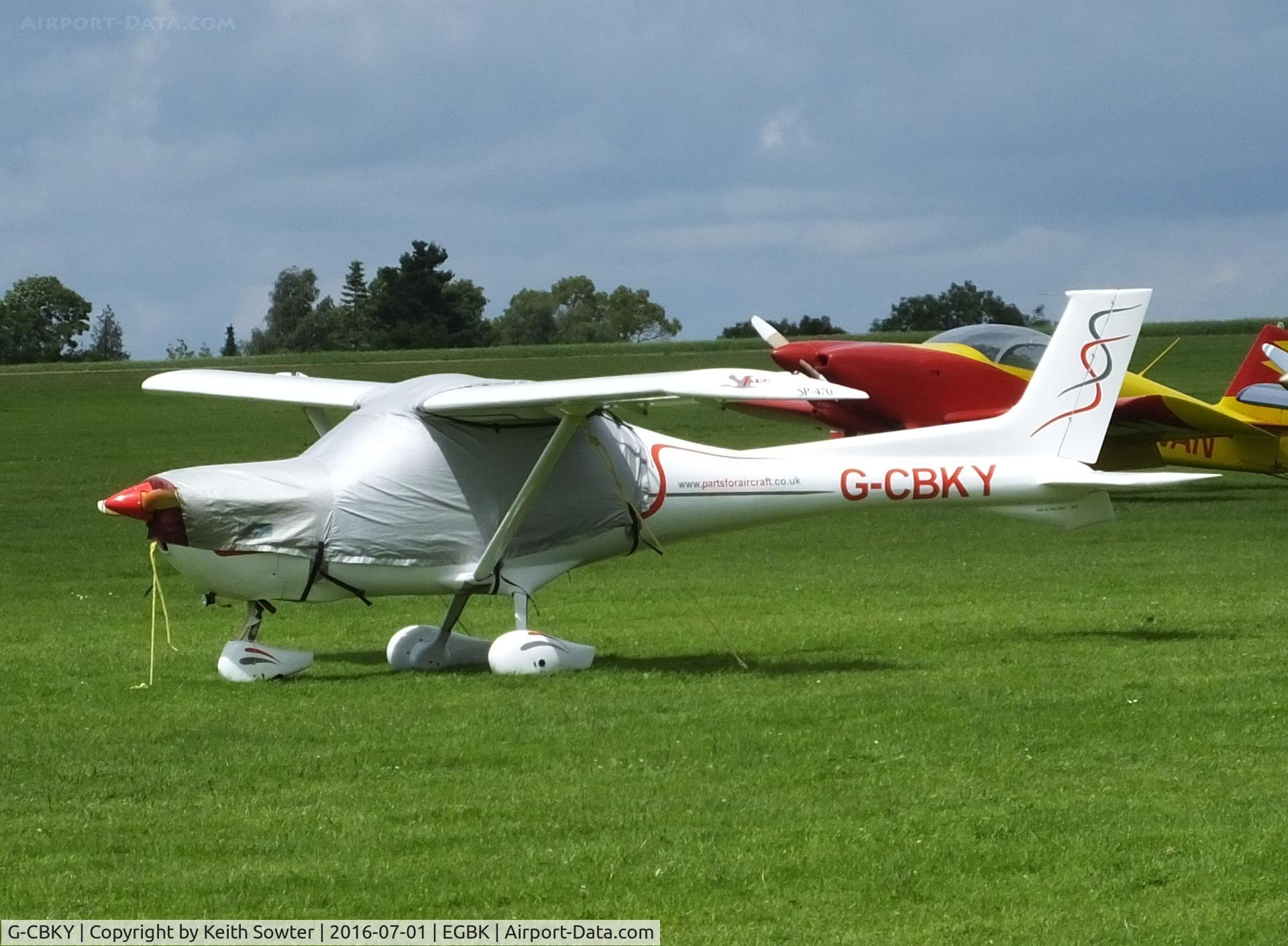 G-CBKY, 2002 Jabiru SP-470 C/N PFA 274B-13764, visiting aircraft