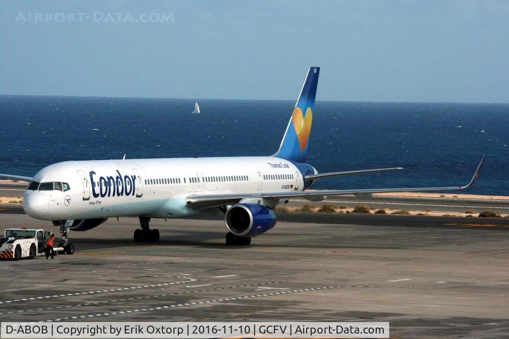 D-ABOB, 1998 Boeing 757-330 C/N 29017, D-ABOB in FUE