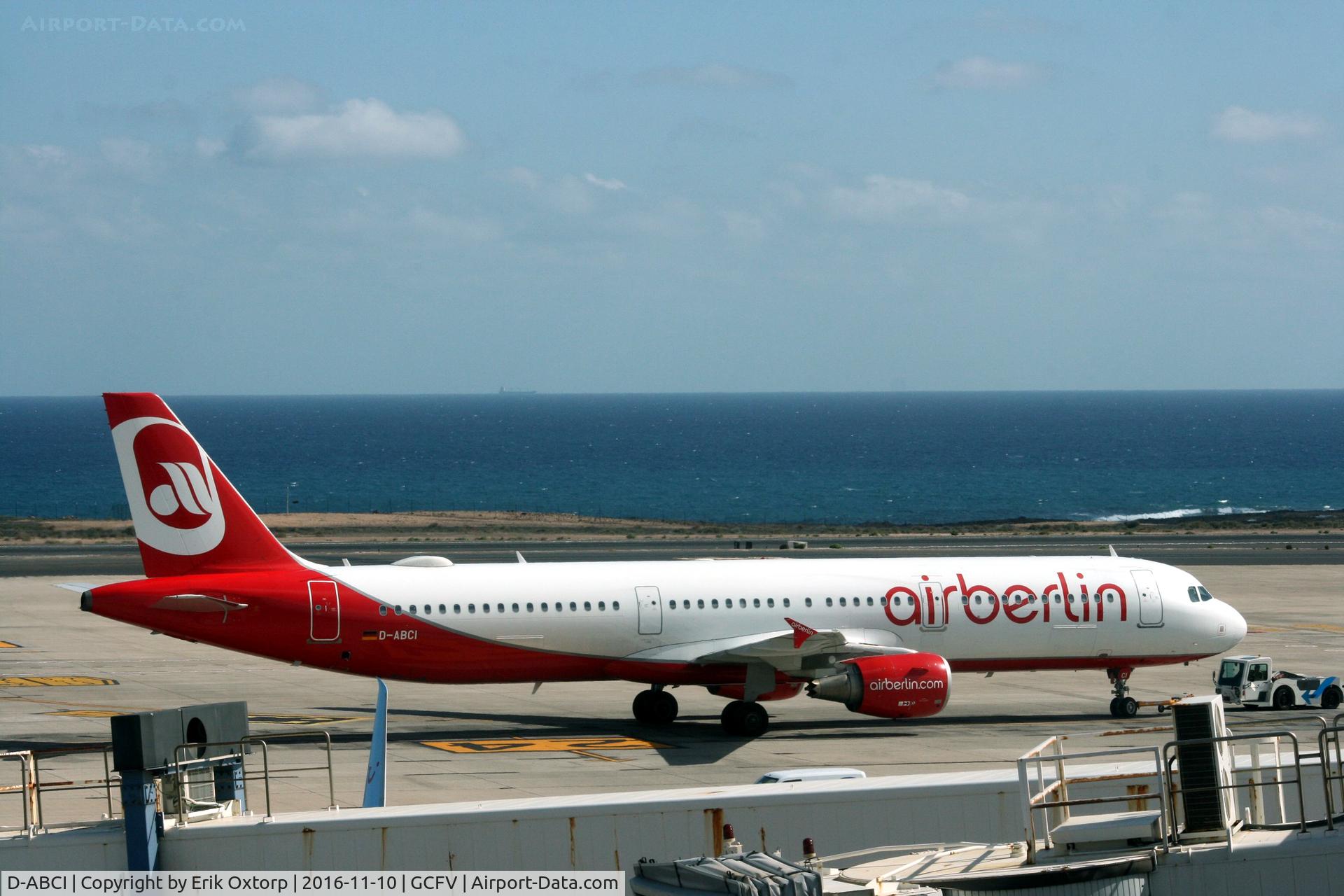 D-ABCI, 2012 Airbus A321-211 C/N 5038, D-ABCI in FUE
