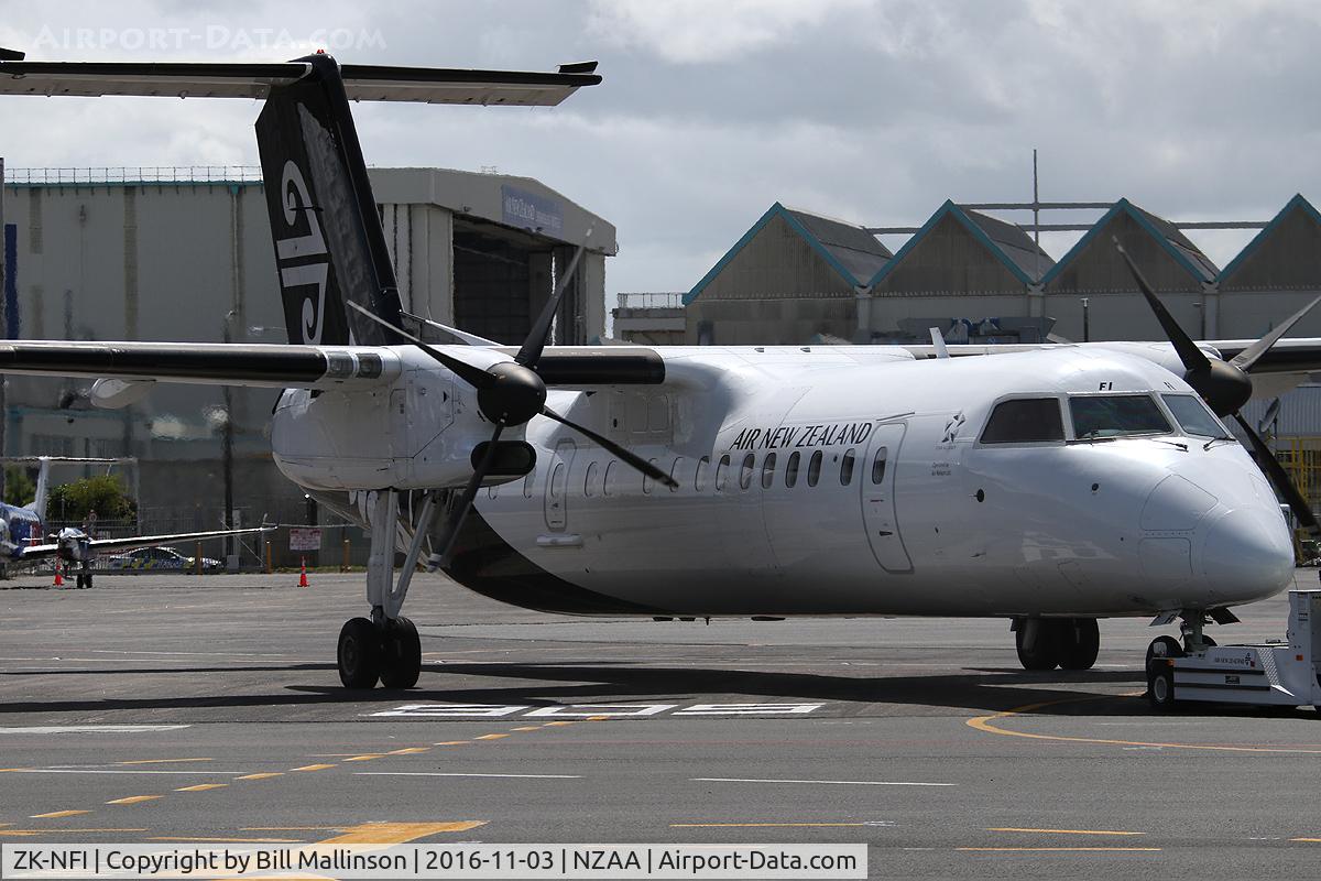 ZK-NFI, 2009 De Havilland Canada DHC-8-311 Dash 8 C/N 671, PUSHED BACK.
.
.
.
0950