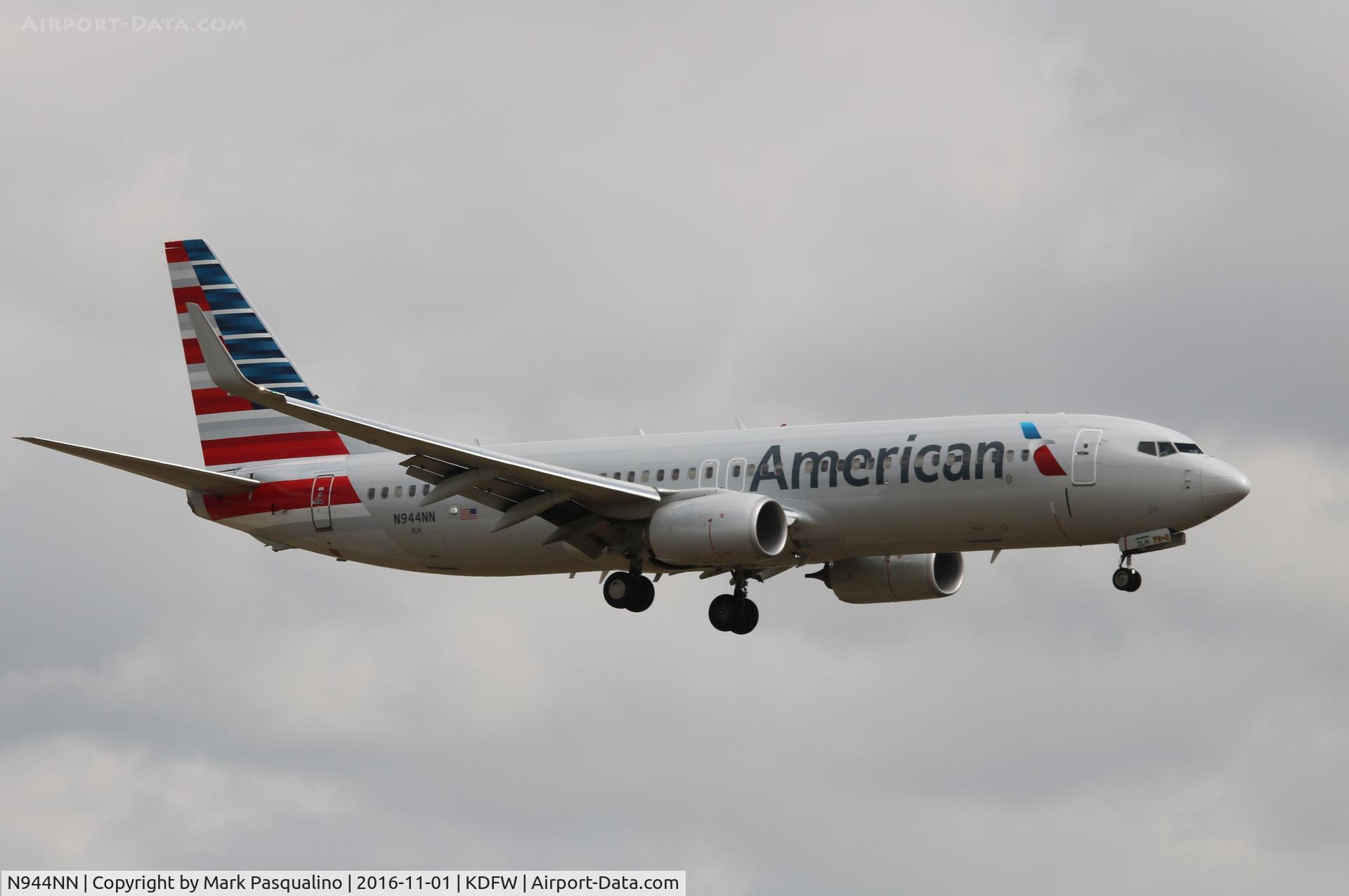 N944NN, 2013 Boeing 737-823 C/N 31185, Boeing 737-800