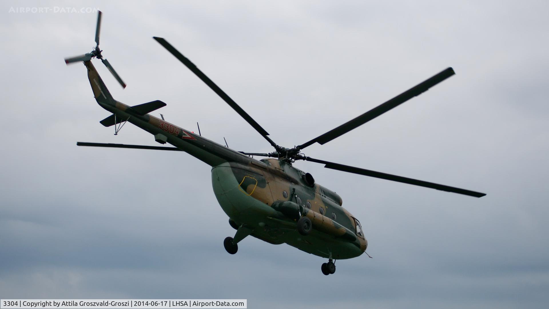 3304, 1985 Mil Mi-8T Hip C/N 20284, Szentkirályszabadja Airport, Hungary