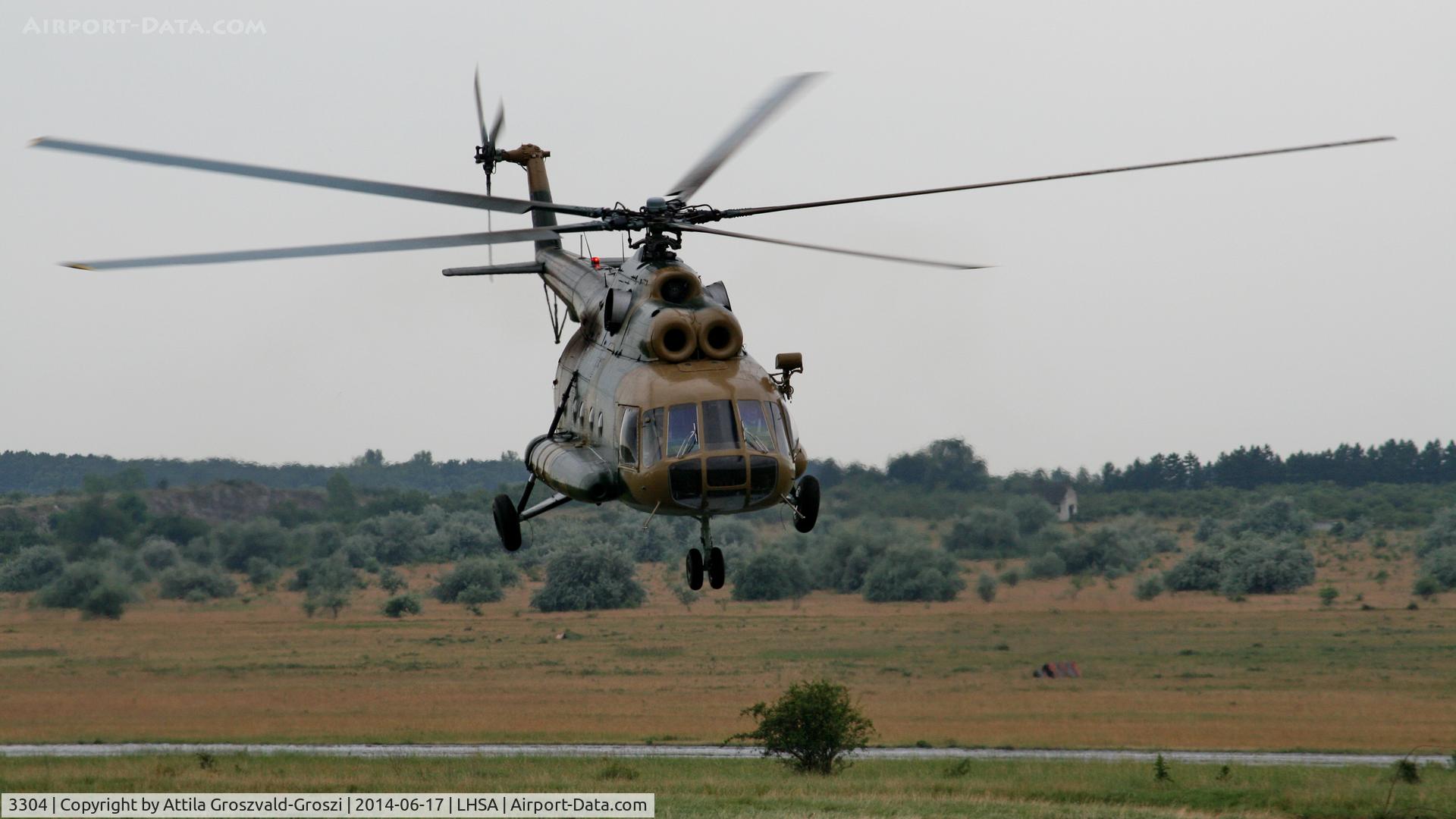 3304, 1985 Mil Mi-8T Hip C/N 20284, Szentkirályszabadja Airport, Hungary