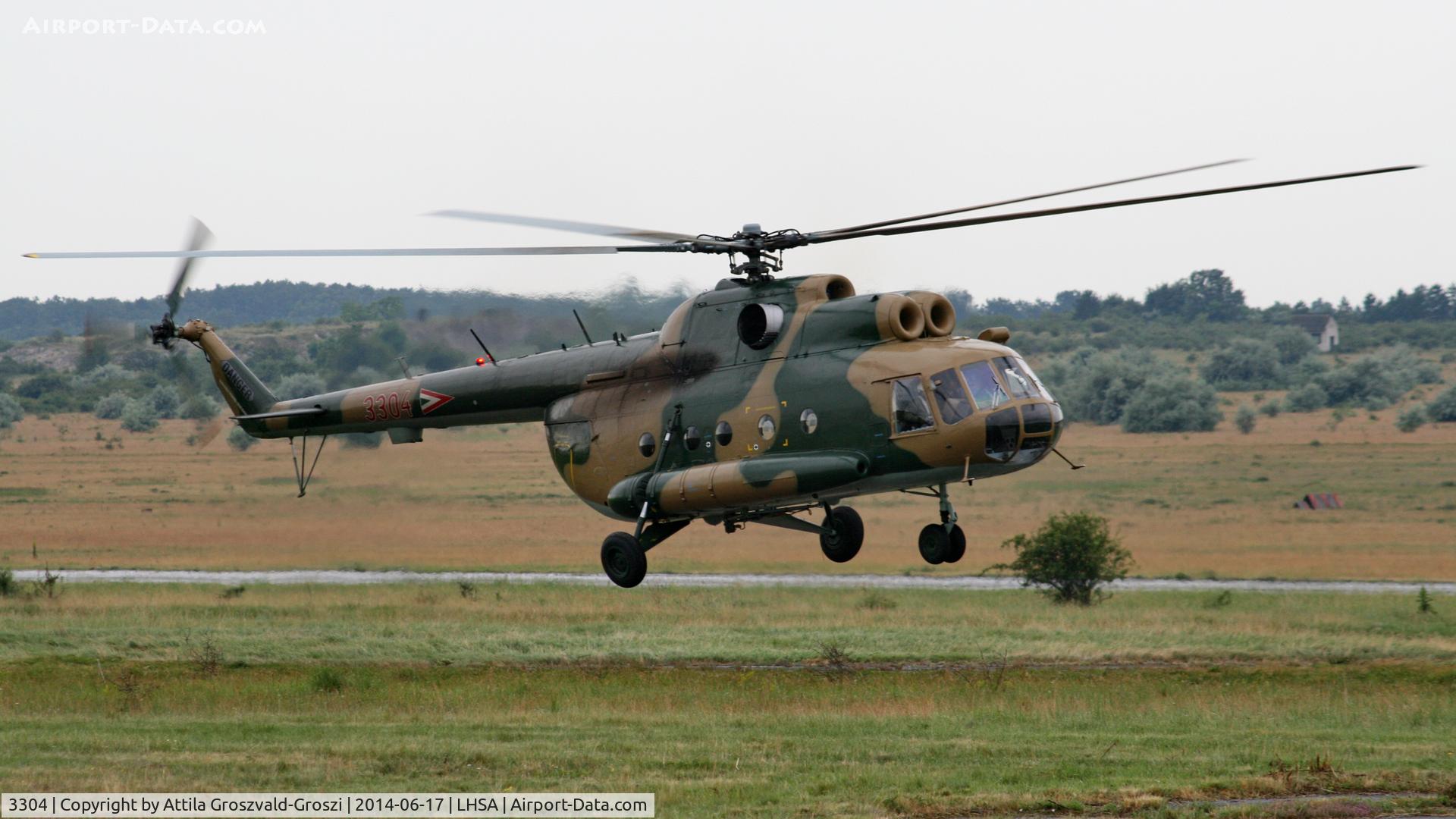 3304, 1985 Mil Mi-8T Hip C/N 20284, Szentkirályszabadja Airport, Hungary