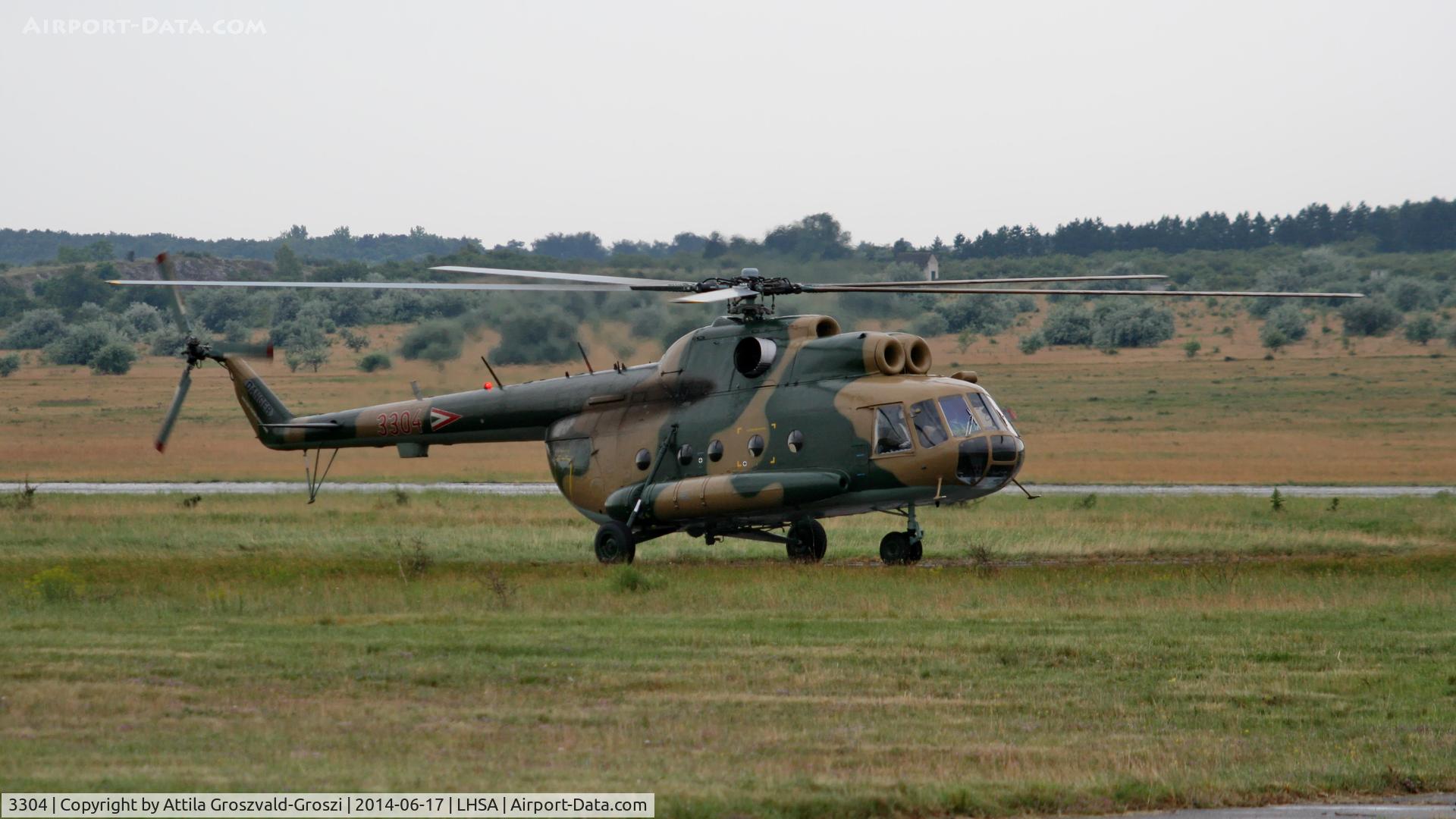 3304, 1985 Mil Mi-8T Hip C/N 20284, Szentkirályszabadja Airport, Hungary