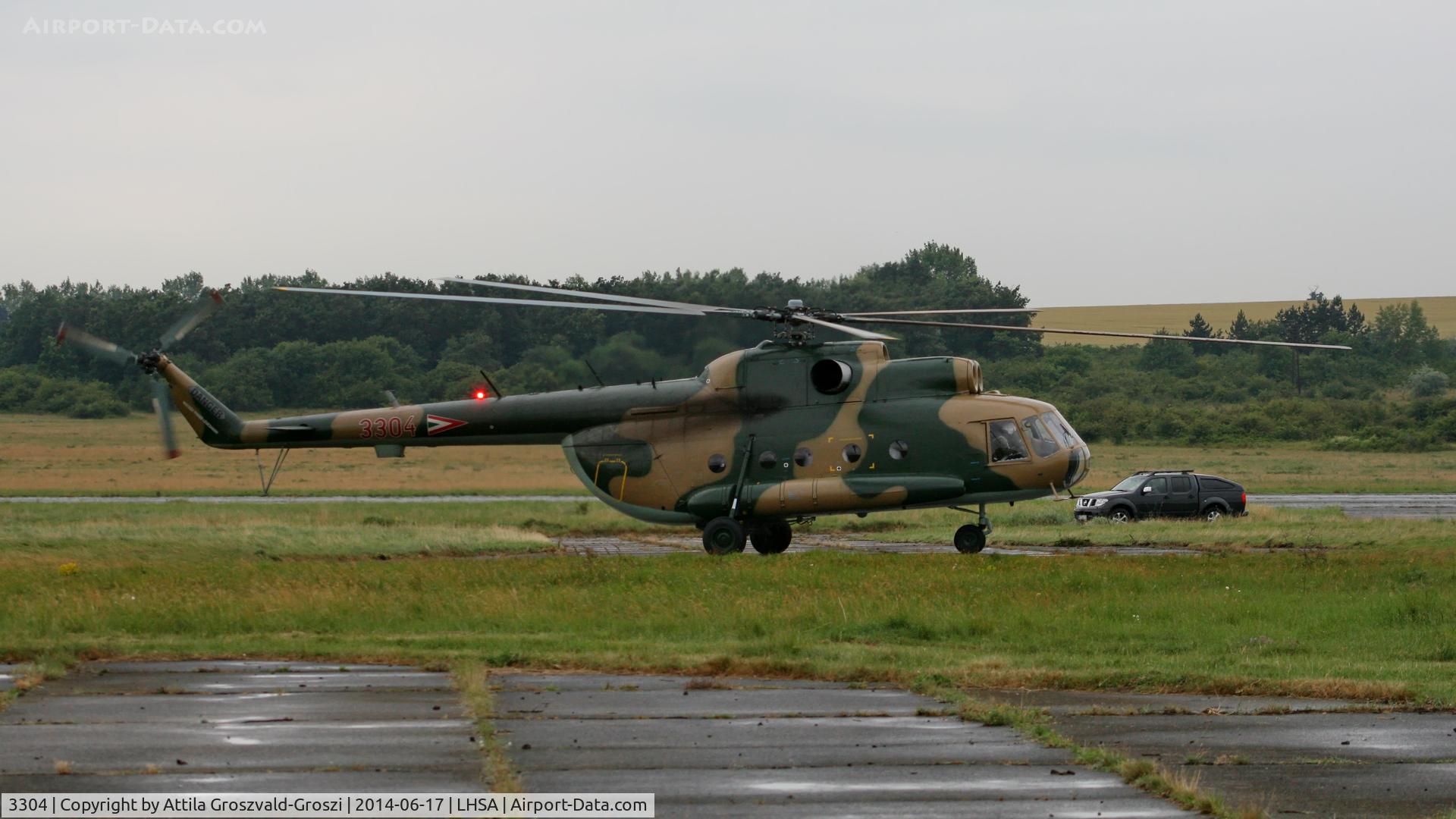 3304, 1985 Mil Mi-8T Hip C/N 20284, Szentkirályszabadja Airport, Hungary