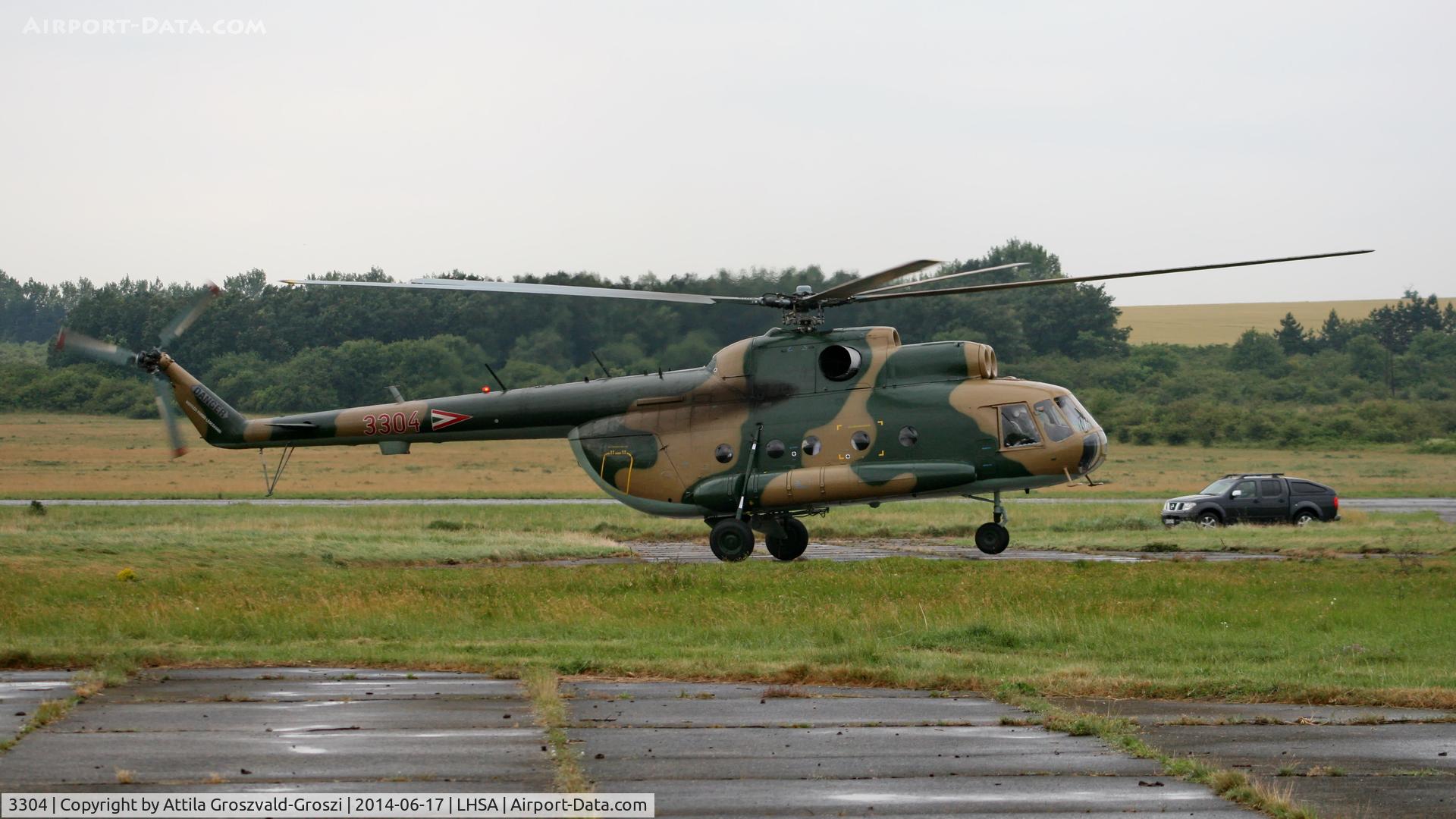 3304, 1985 Mil Mi-8T Hip C/N 20284, Szentkirályszabadja Airport, Hungary