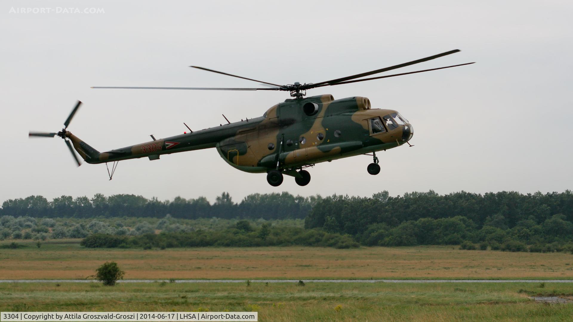 3304, 1985 Mil Mi-8T Hip C/N 20284, Szentkirályszabadja Airport, Hungary