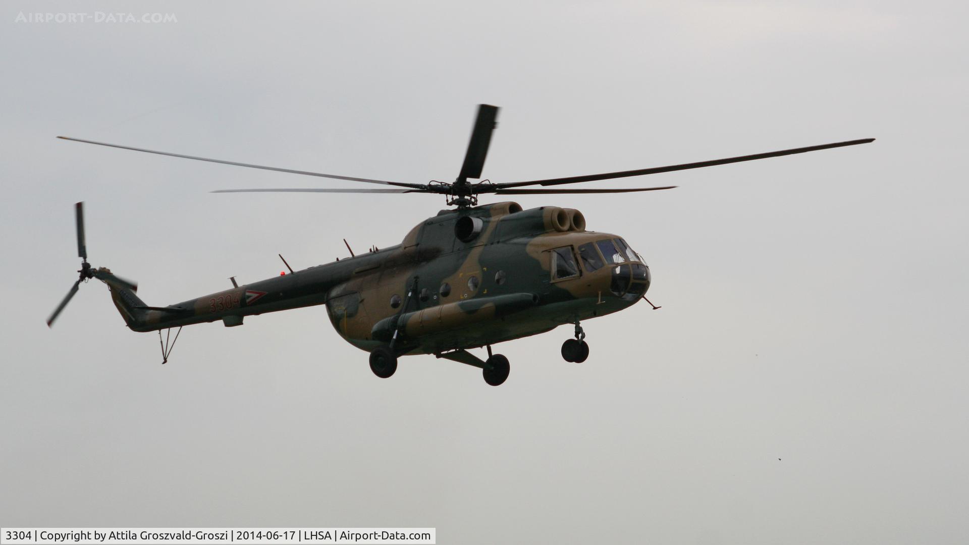 3304, 1985 Mil Mi-8T Hip C/N 20284, Szentkirályszabadja Airport, Hungary
