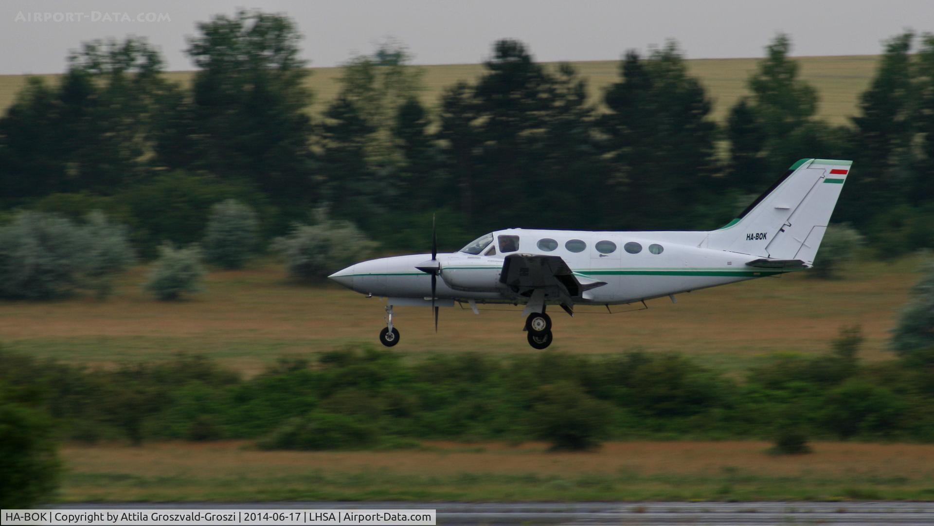 HA-BOK, 1978 Cessna 421C Golden Eagle C/N 421C0445, Szentkirályszabadja Airport, Hungary