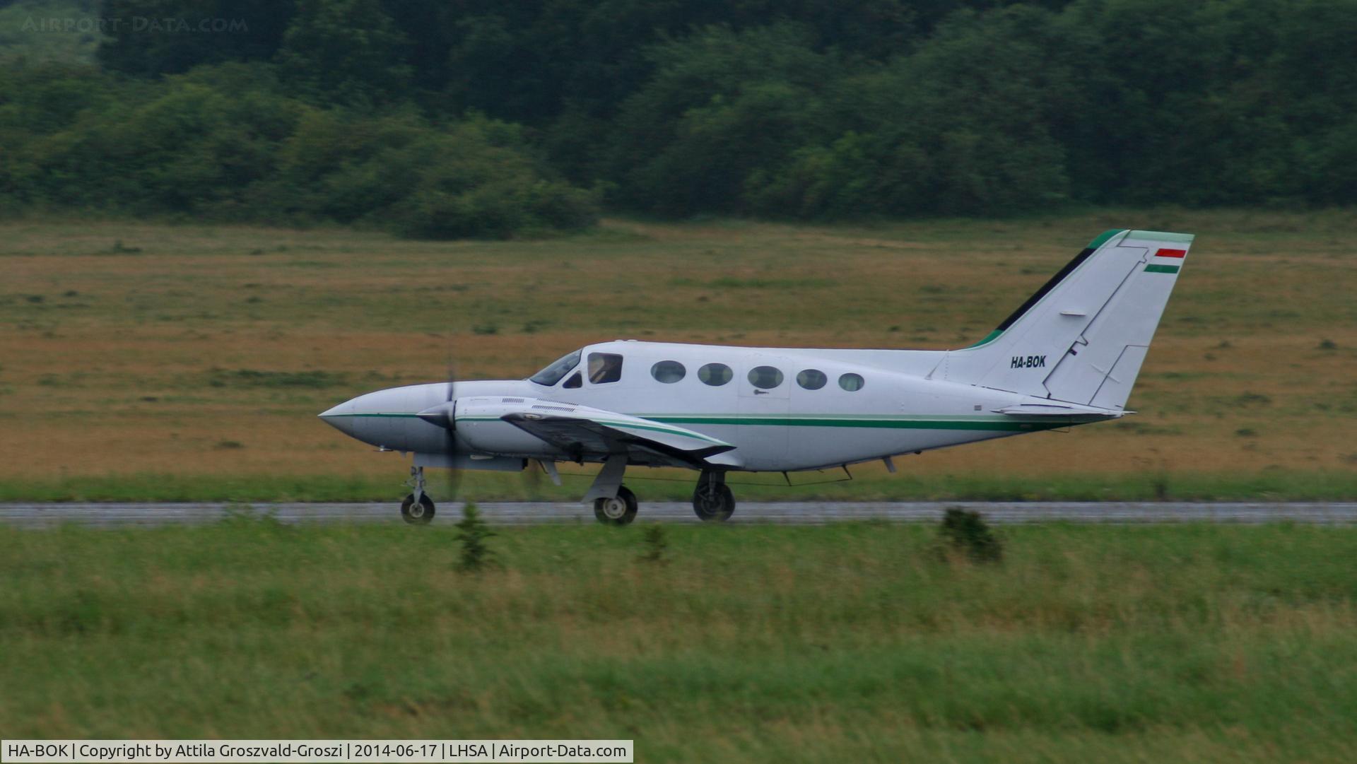 HA-BOK, 1978 Cessna 421C Golden Eagle C/N 421C0445, Szentkirályszabadja Airport, Hungary