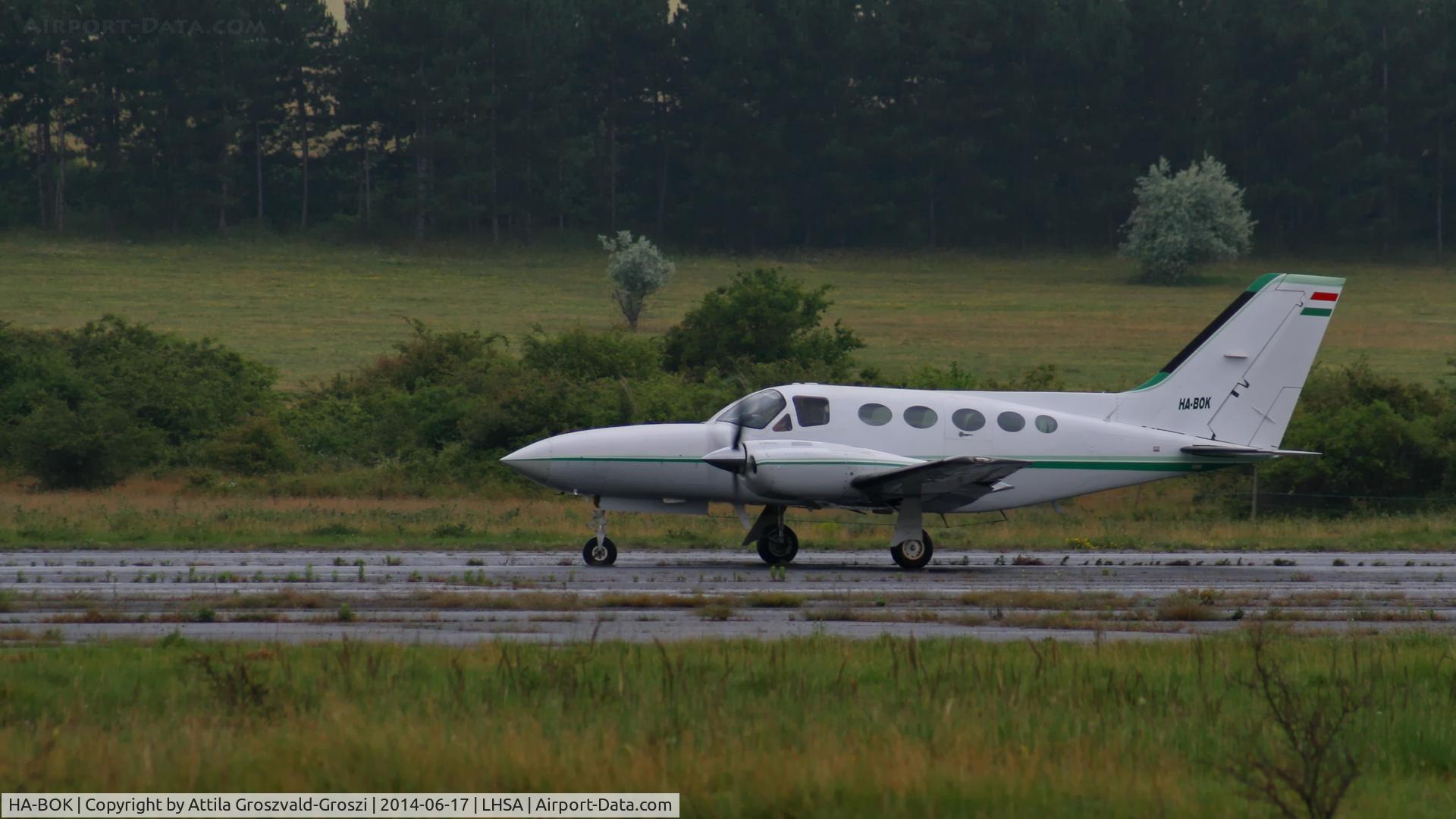 HA-BOK, 1978 Cessna 421C Golden Eagle C/N 421C0445, Szentkirályszabadja Airport, Hungary