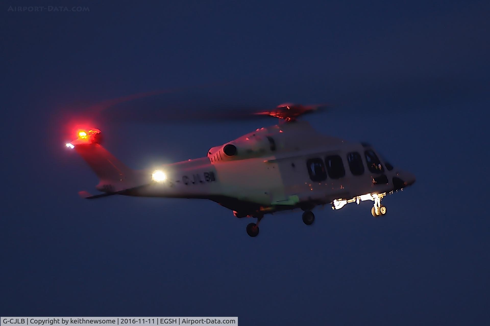 G-CJLB, 2016 AgustaWestland AW-139 C/N 41511, It's not good but ... It's new.