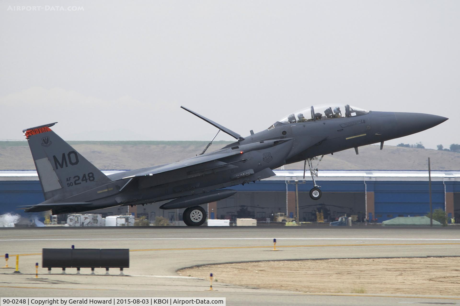 90-0248, 1990 McDonnell Douglas F-15E Strike Eagle C/N 1183/E150, 391st Fighter Sq., 