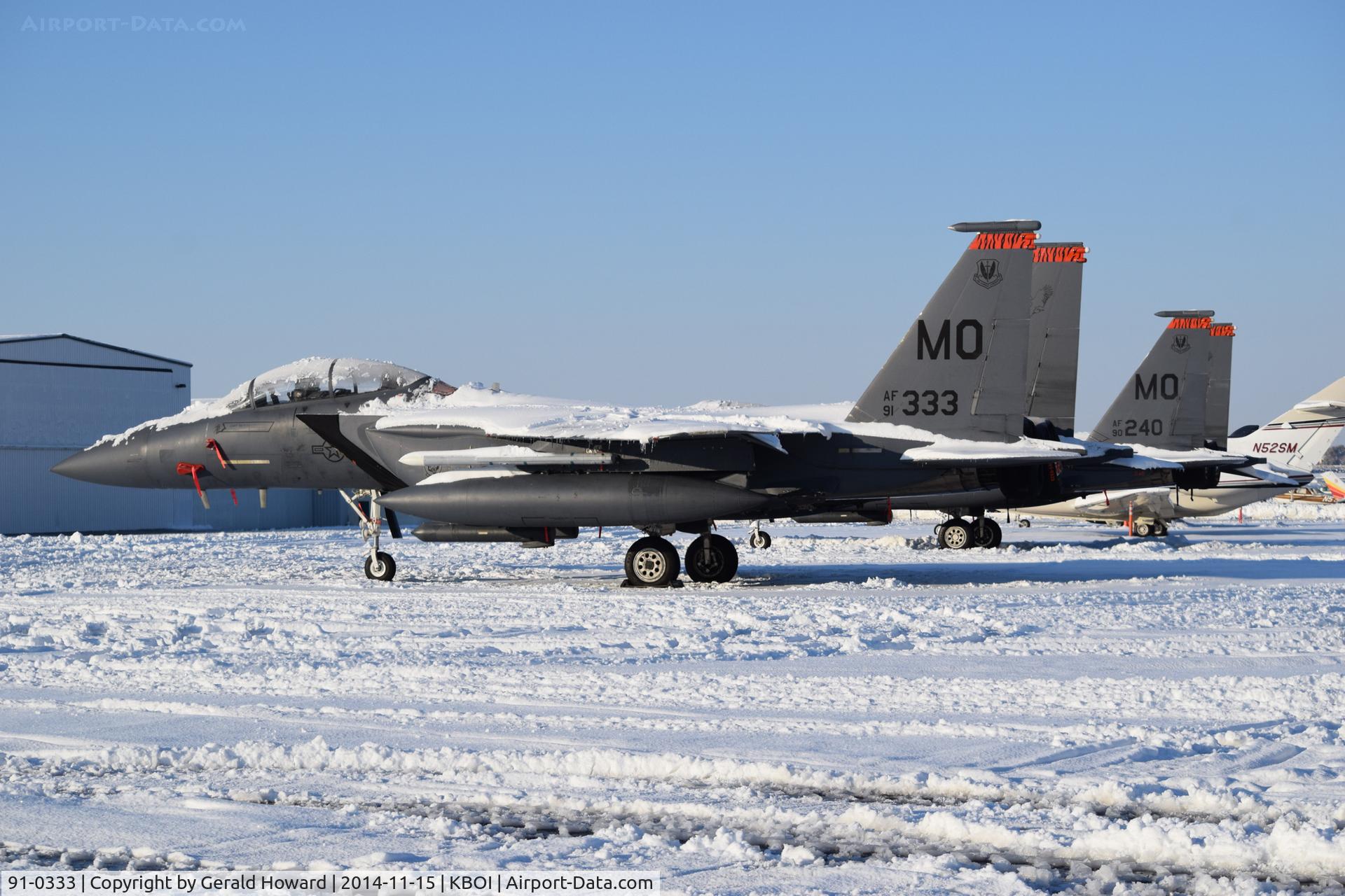 91-0333, 1991 McDonnell Douglas F-15E Strike Eagle Strike Eagle C/N 1240/E198, 391st Fighter Sq., 