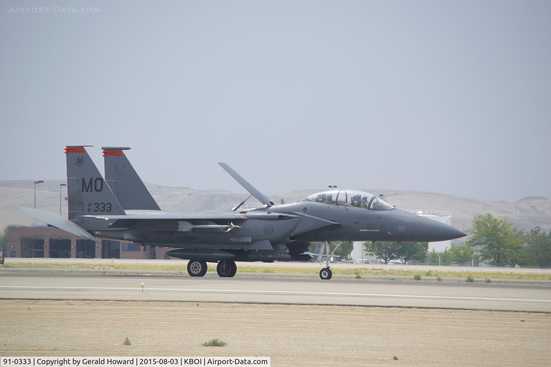 91-0333, 1991 McDonnell Douglas F-15E Strike Eagle Strike Eagle C/N 1240/E198, 391st Fighter Sq., 