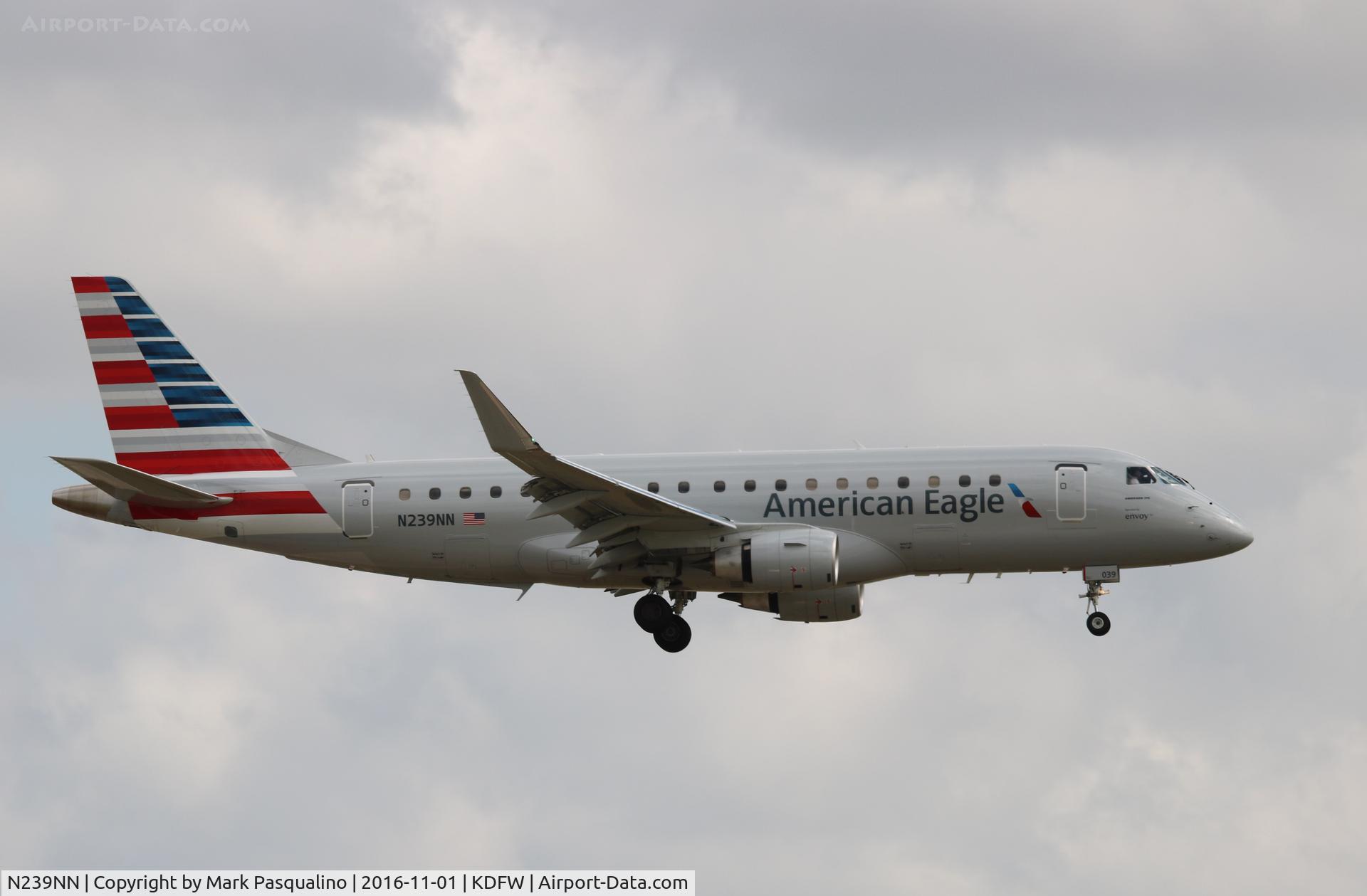 N239NN, 2016 Embraer 175LR (ERJ-170-200LR) C/N 17000586, ERJ 170-200 LR