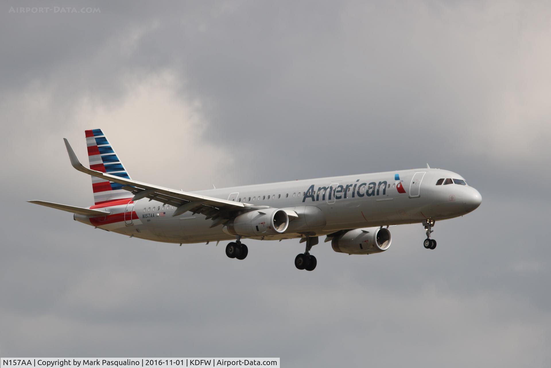 N157AA, 2016 Airbus A321-231 C/N 6998, Airbus A321-231