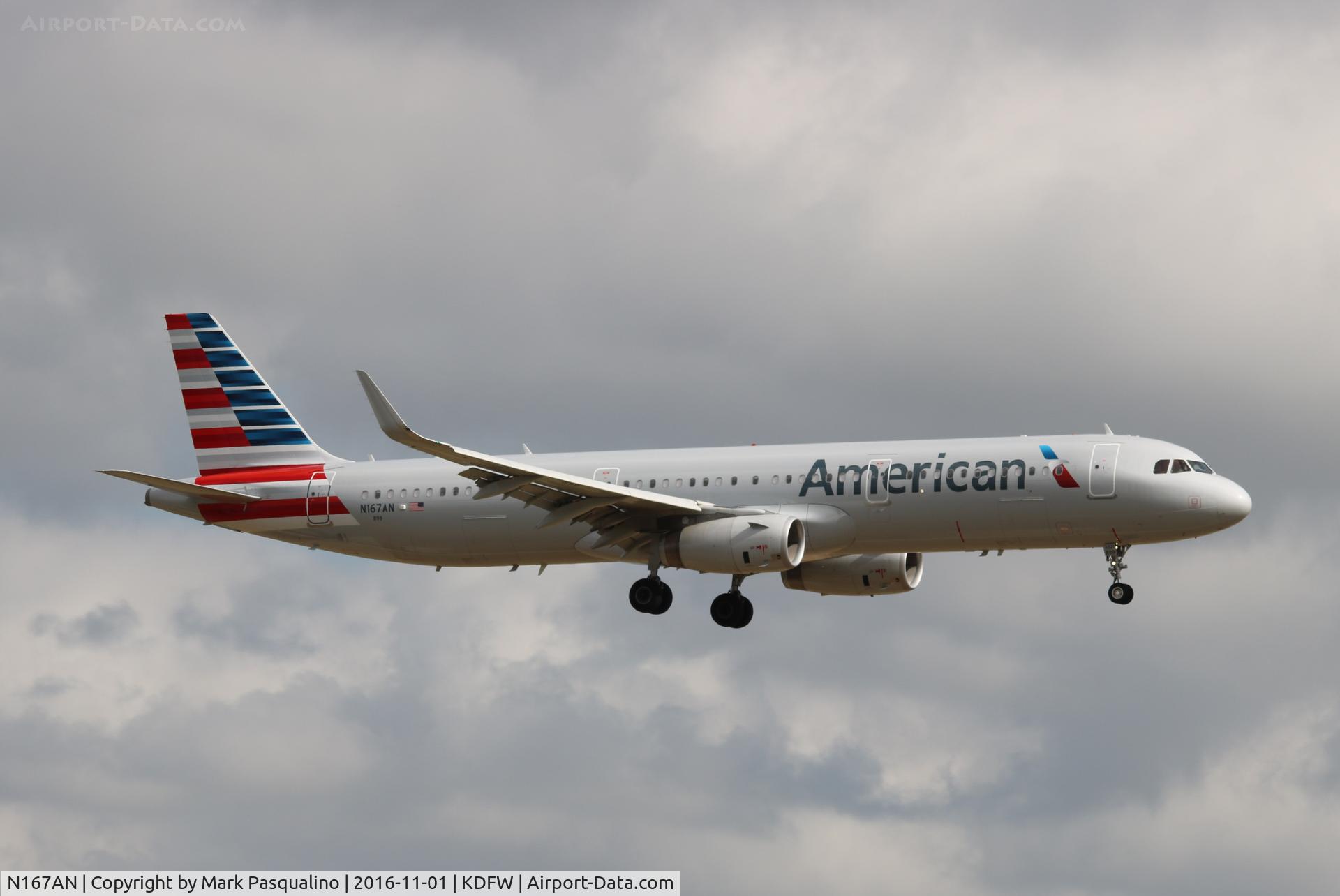 N167AN, 2016 Airbus A321-231 C/N 7013, Airbus A321