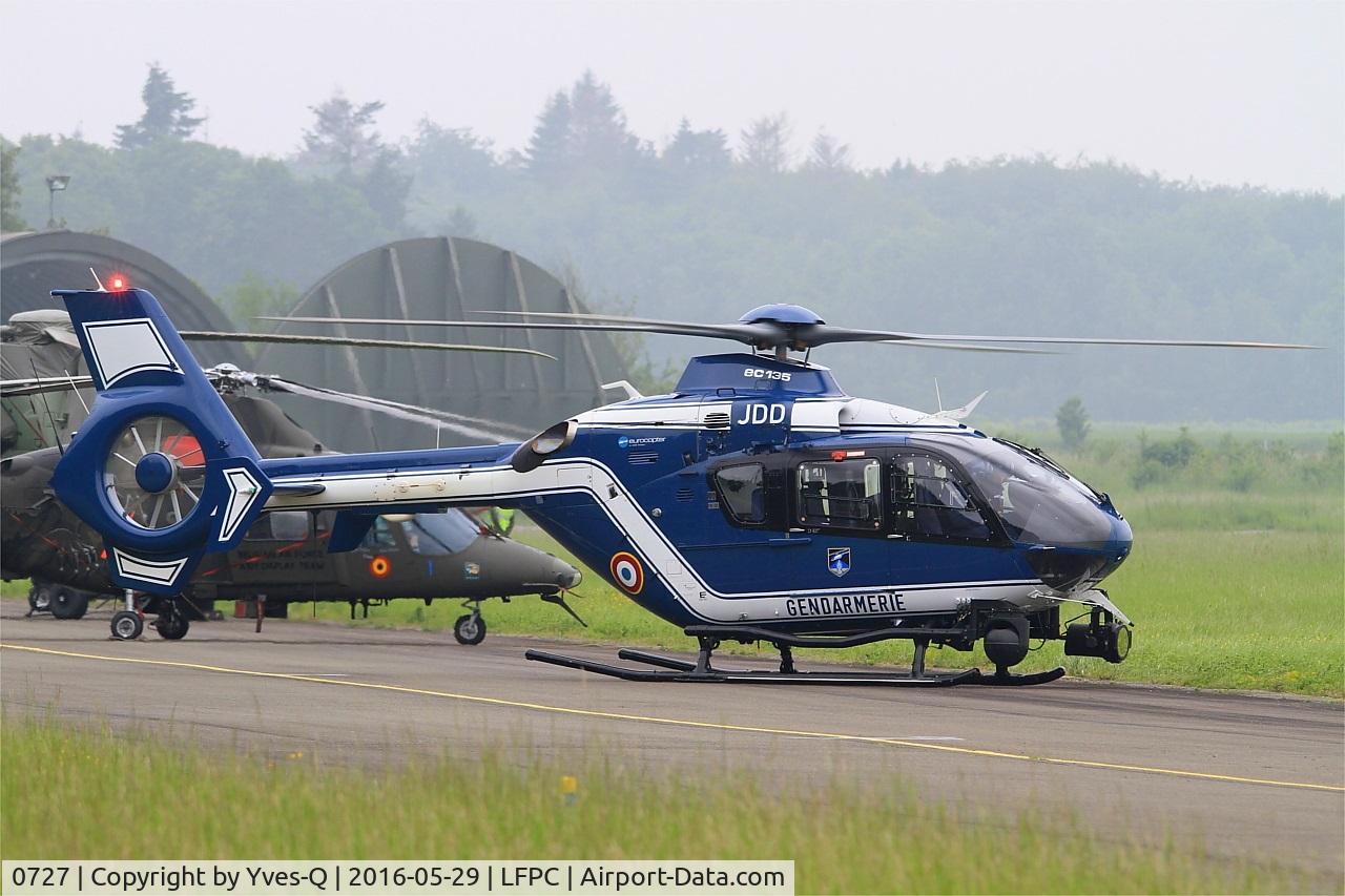 0727, 2009 Eurocopter EC-135T-2 C/N 0727, Eurocopter EC-135T-2, Creil Air Base 110 (LFPC-CSF) Open day 2016