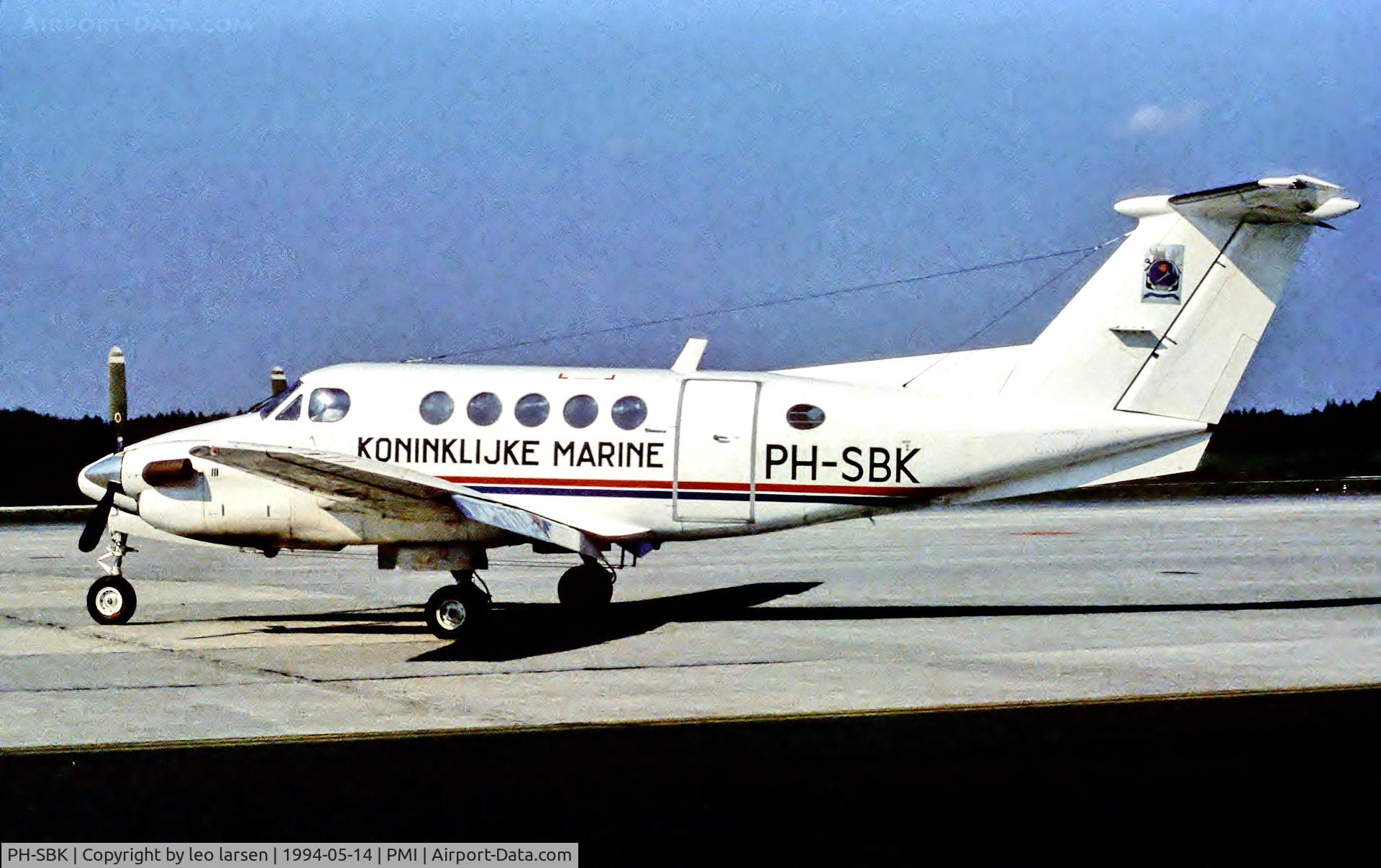 PH-SBK, 1976 Beech Super King Air 200C C/N BB-180, PMI 14.5.94