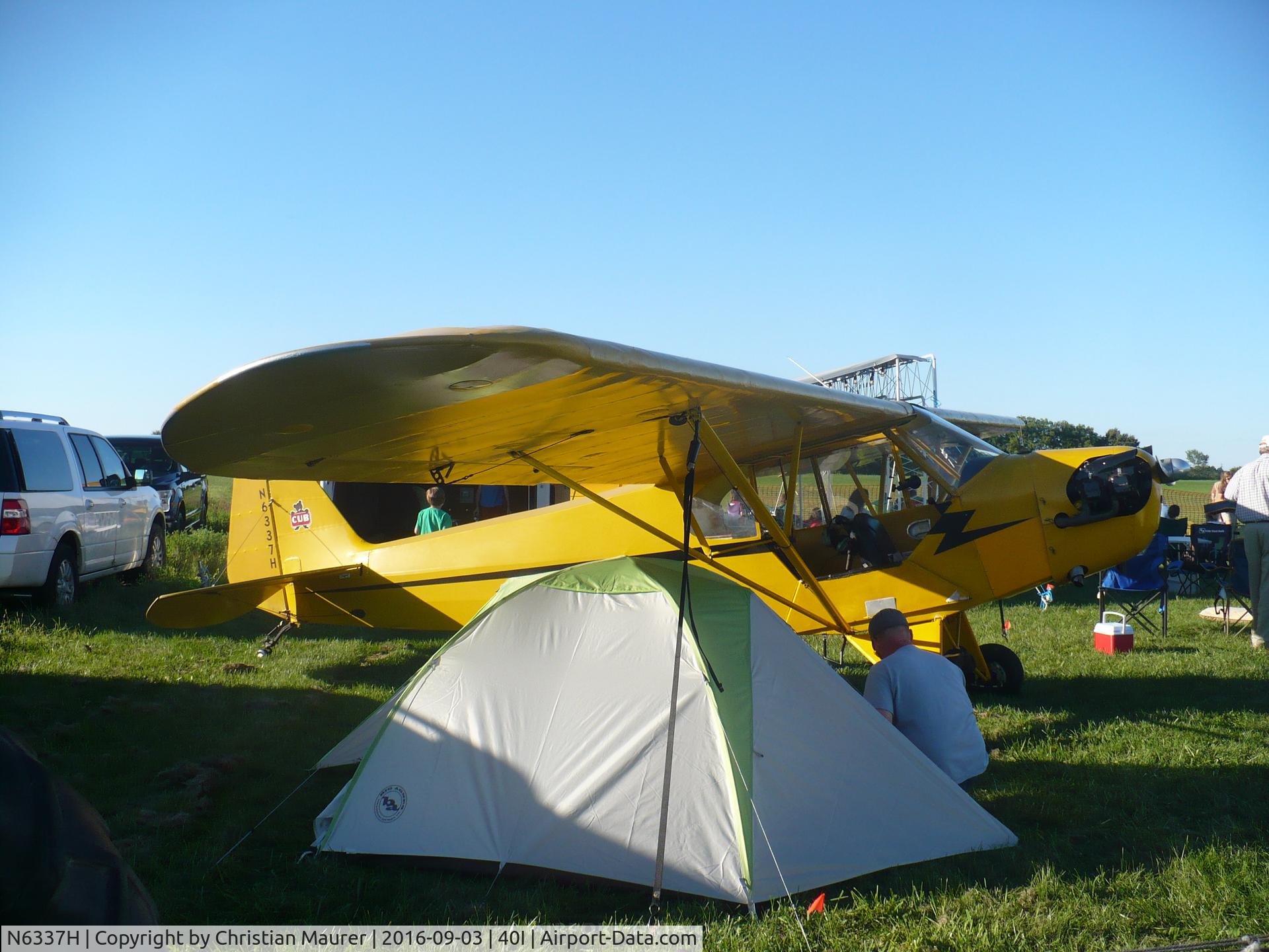 N6337H, 1946 Piper J3C-65 Cub Cub C/N 19517, Piper J3 Cub