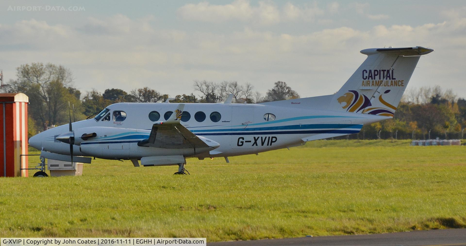 G-XVIP, 1980 Beech 200 Super King Air C/N BB-588, Departing Signatures