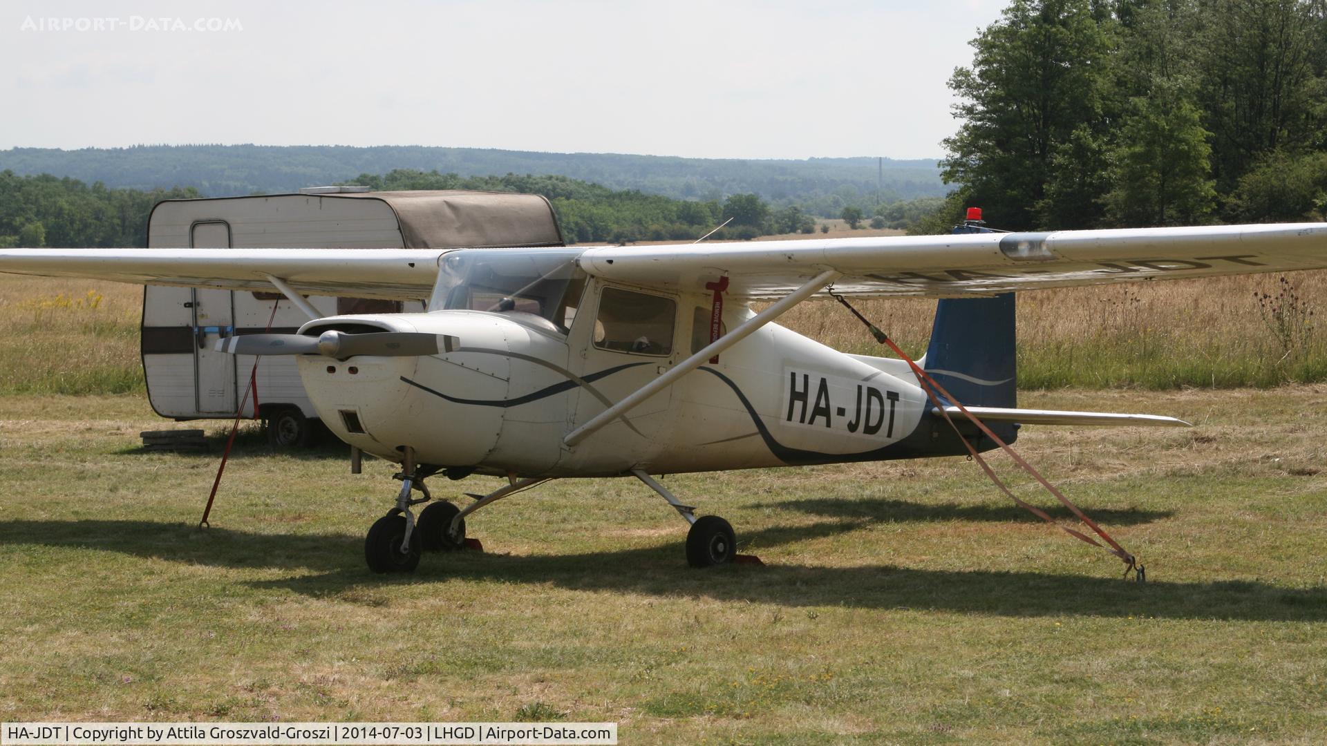 HA-JDT, 1959 Cessna 150 C/N 17802, Gödöllö Airport, Hungary