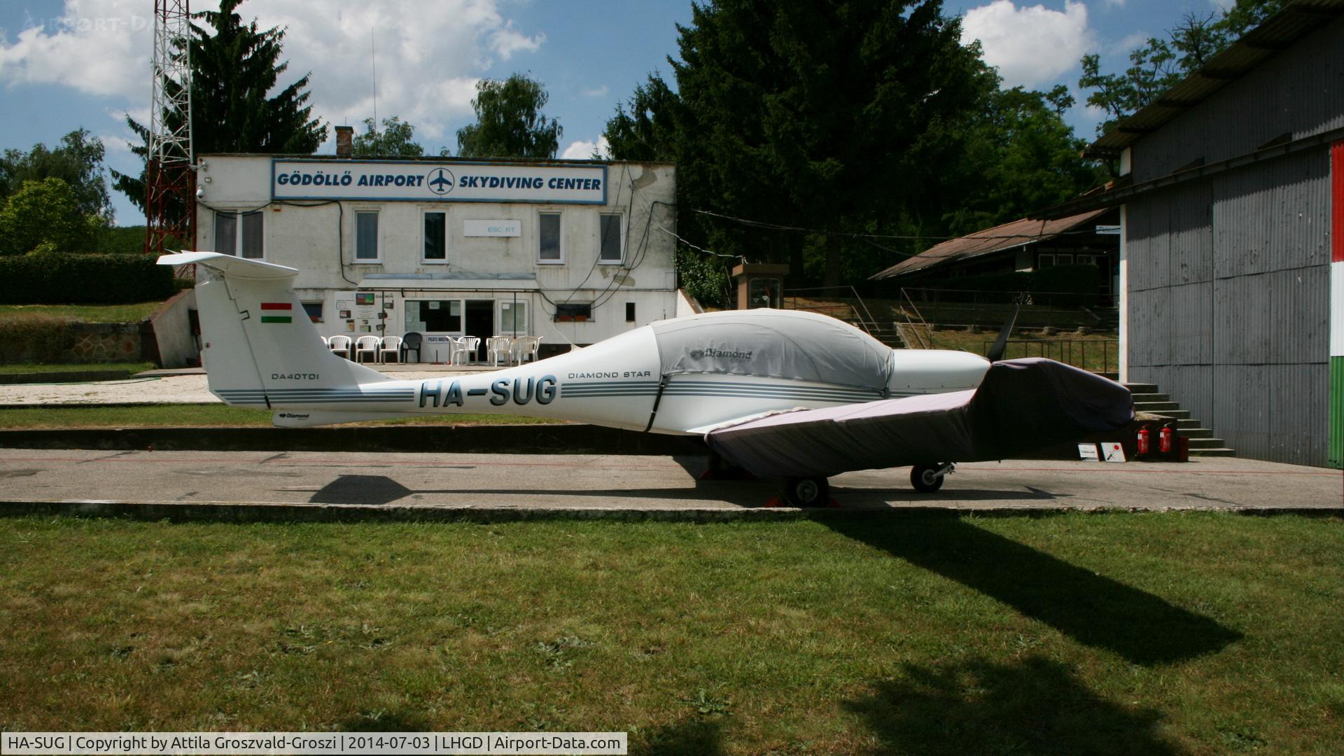 HA-SUG, 2003 Diamond DA-40TDI Diamond Star C/N D4.049, Gödöllö Airport, Hungary