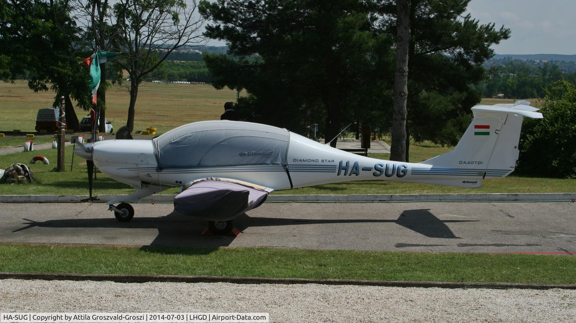HA-SUG, 2003 Diamond DA-40TDI Diamond Star C/N D4.049, Gödöllö Airport, Hungary