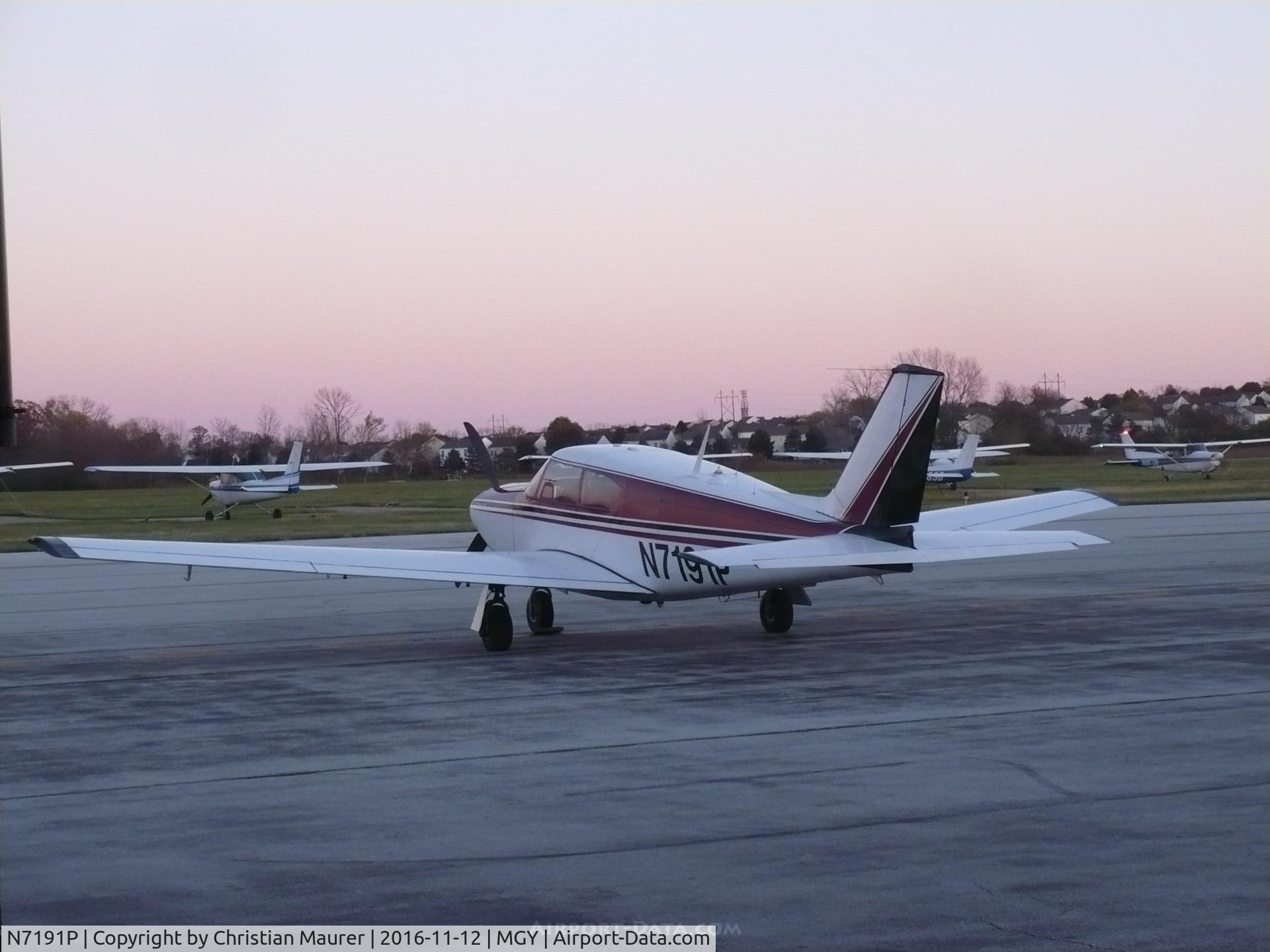 N7191P, 1961 Piper PA-24 Comanche C/N 24-2361, Piper Comanche