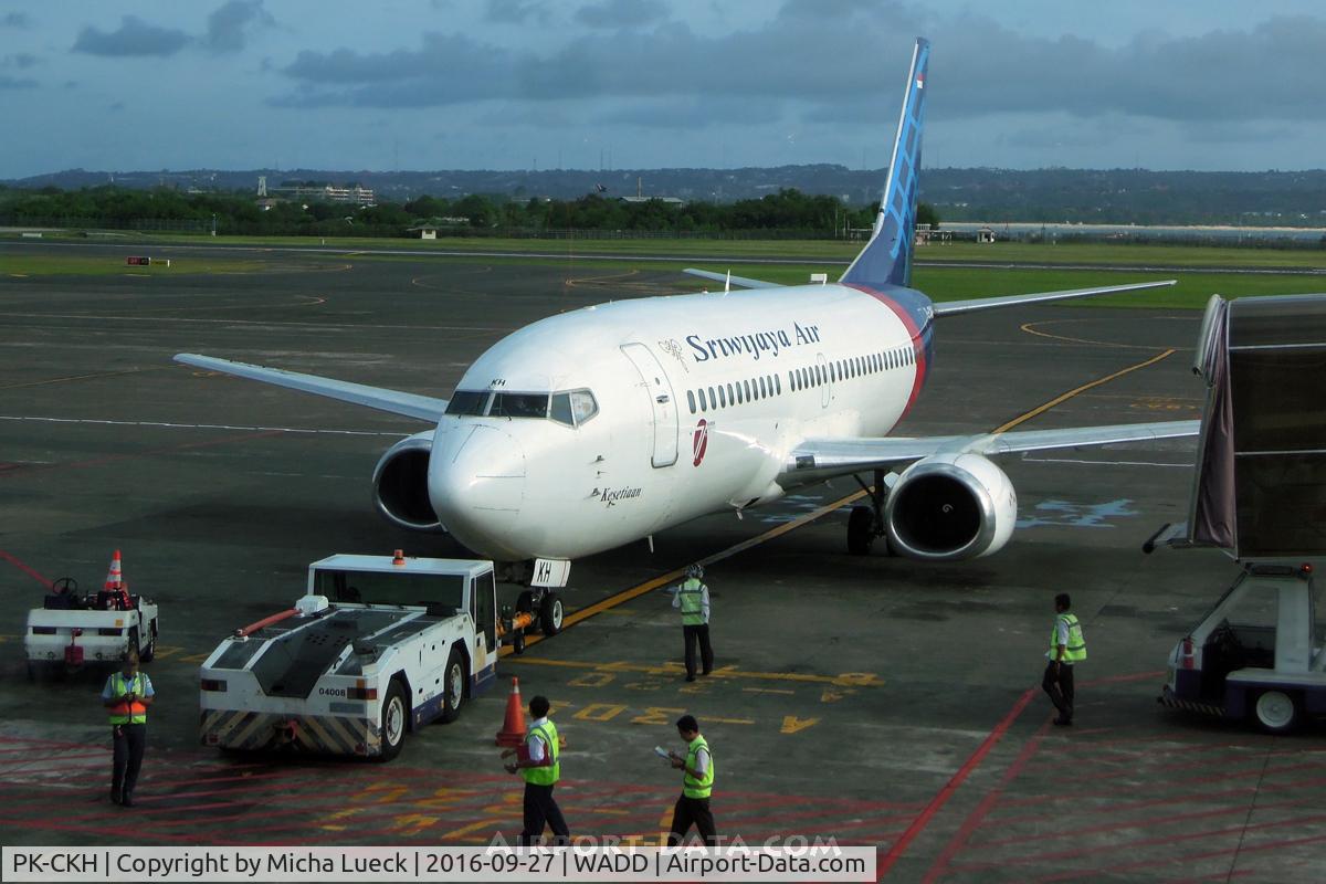 PK-CKH, 1991 Boeing 737-3Y0 C/N 25179, At Denpasar
