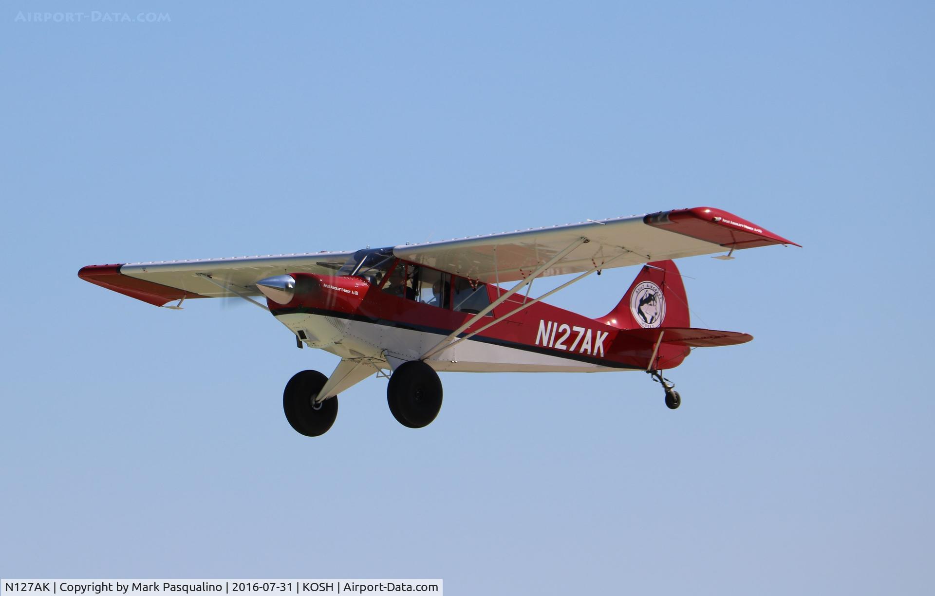 N127AK, 2000 Aviat A-1B Husky C/N 2059, Aviat A-1B
