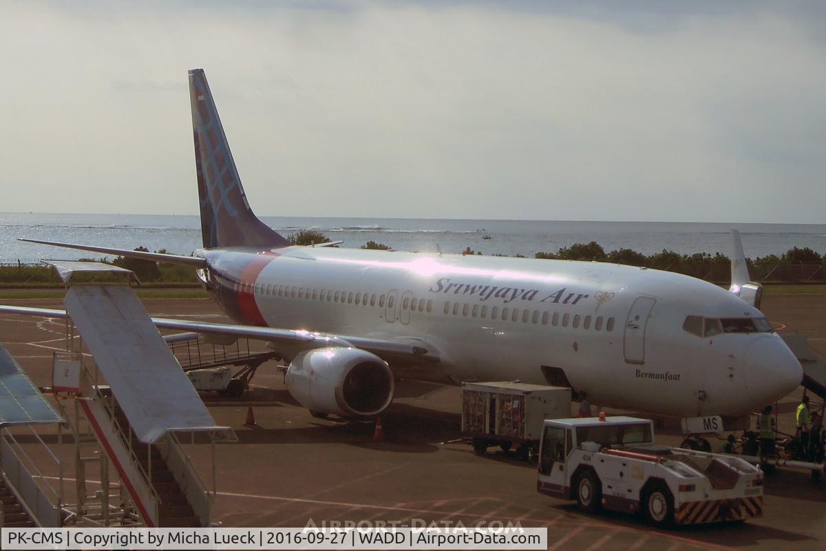 PK-CMS, 2006 Boeing 737-8BK C/N 33027, At Denpasar