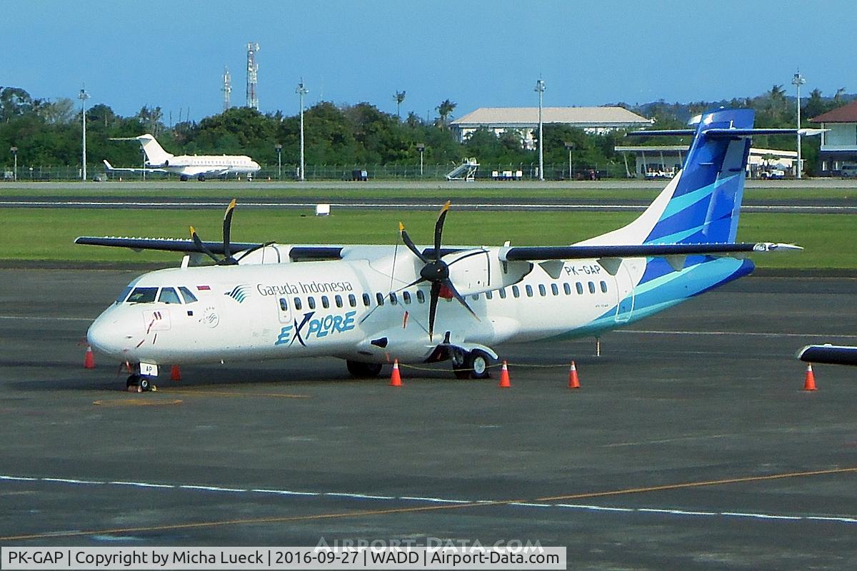 PK-GAP, 2016 ATR 72-600 (72-212A) C/N 1340, only 2 months old