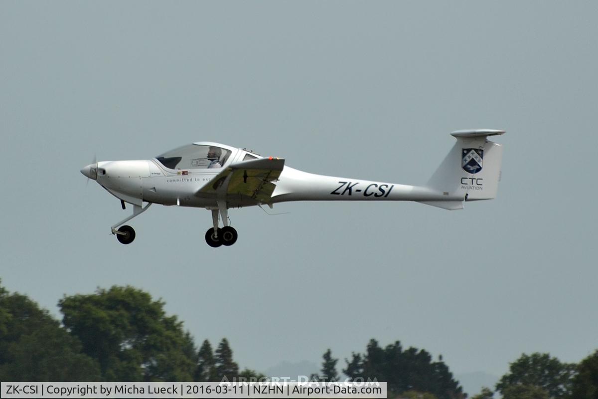 ZK-CSI, Diamond DA-20-C1 Eclipse C/N C0517, At Hamilton
