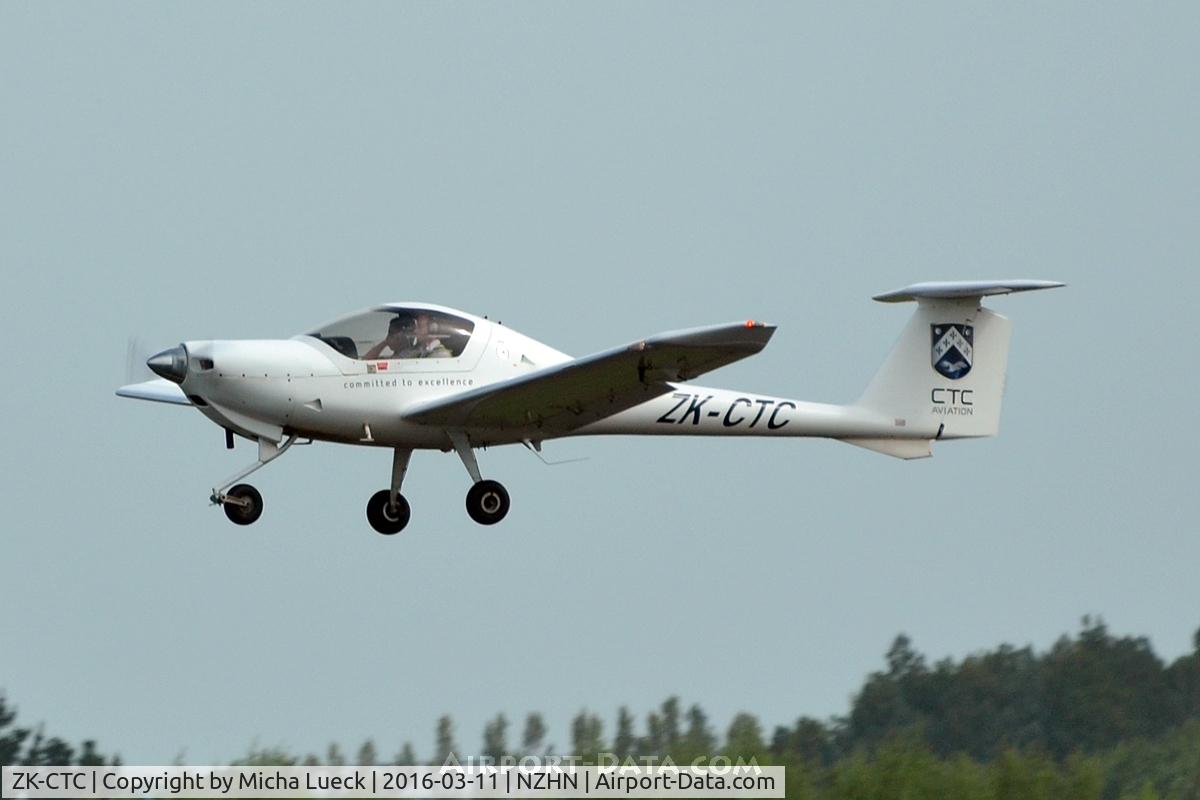 ZK-CTC, Diamond DA-20-C1 Eclipse C/N C0044, At Hamilton