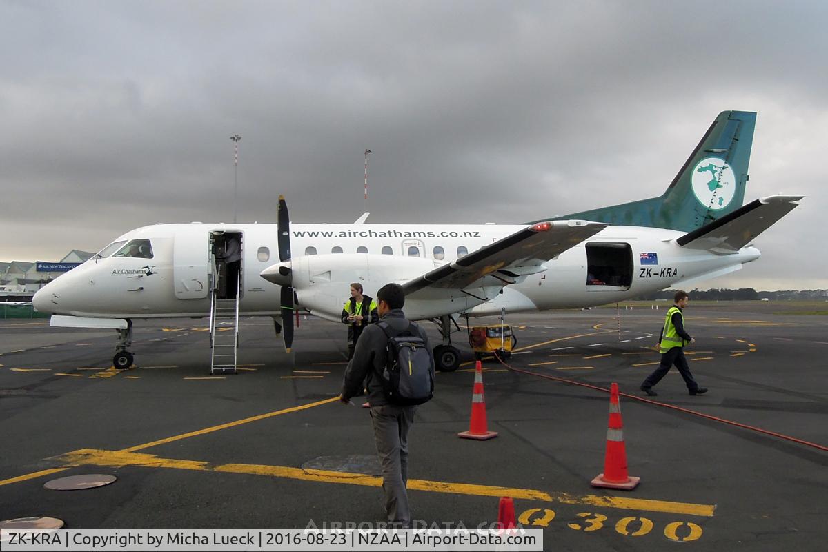 ZK-KRA, 1986 Saab SF340A C/N 340A-065, At Auckland