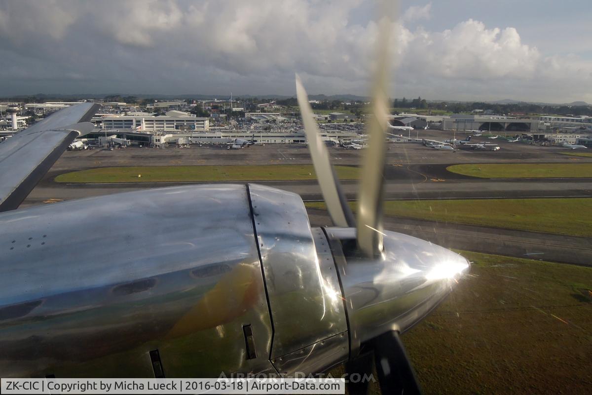 ZK-CIC, 1980 Fairchild SA-227AC Metro III C/N AC-623B, Climbing out of Auckland, bound for WHK