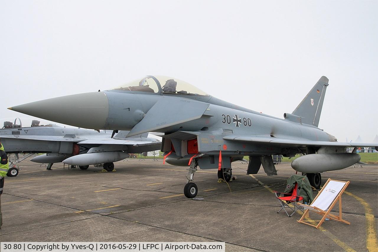 30 80, 2011 Eurofighter EF-2000 Typhoon S C/N GS060, German Air Force Eurofighter EF-2000 Typhoon S, Static display, Creil Air Base 110 (LFPC-CSF) Open day 2016