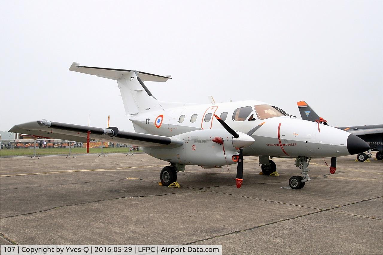 107, Embraer EMB-121AA Xingu C/N 121107, Embraer EMB-121AA Xingu, Static display, Creil Air Base 110 (LFPC-CSF) Open day 2016